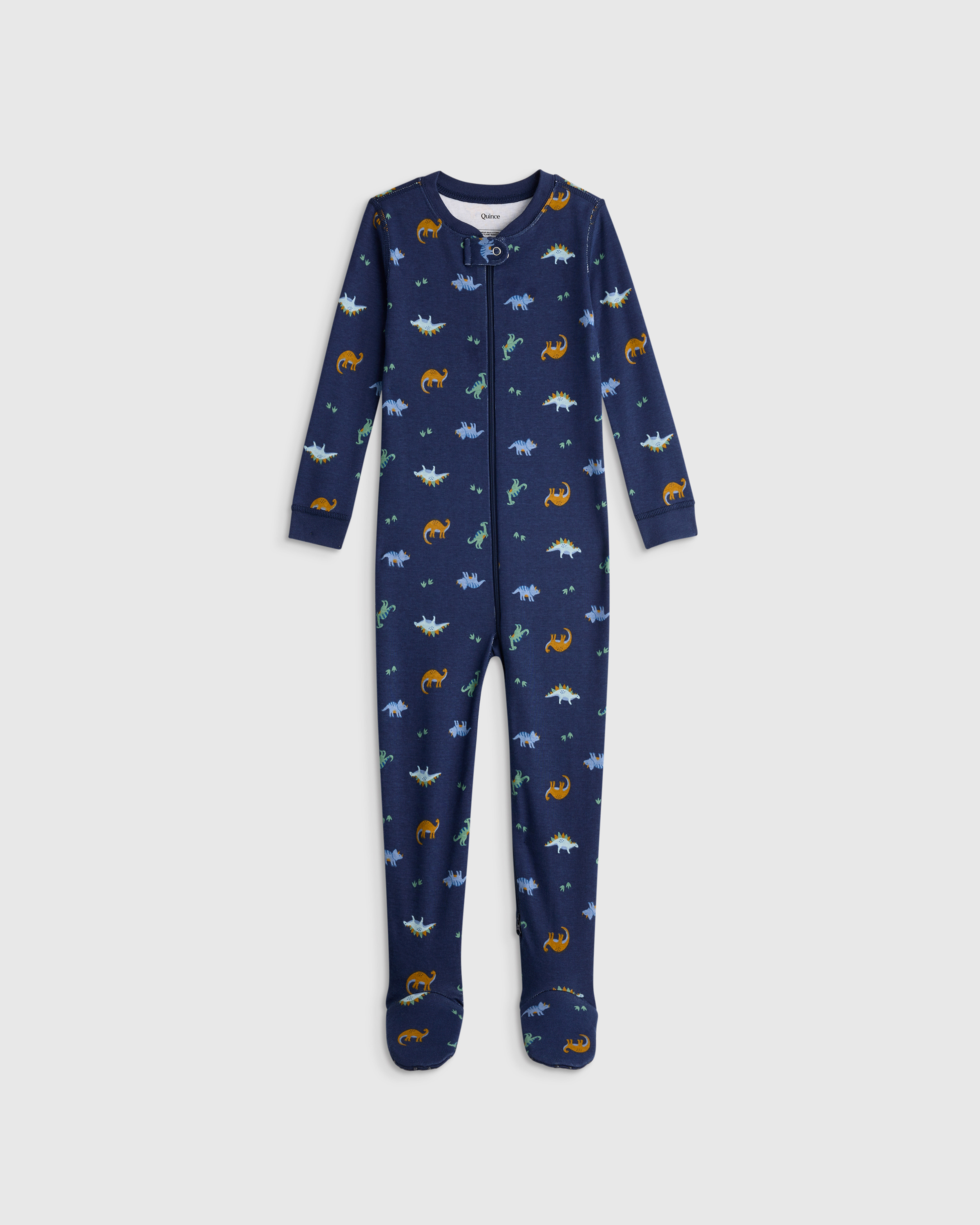 100% Organic Cotton Footie Pajama