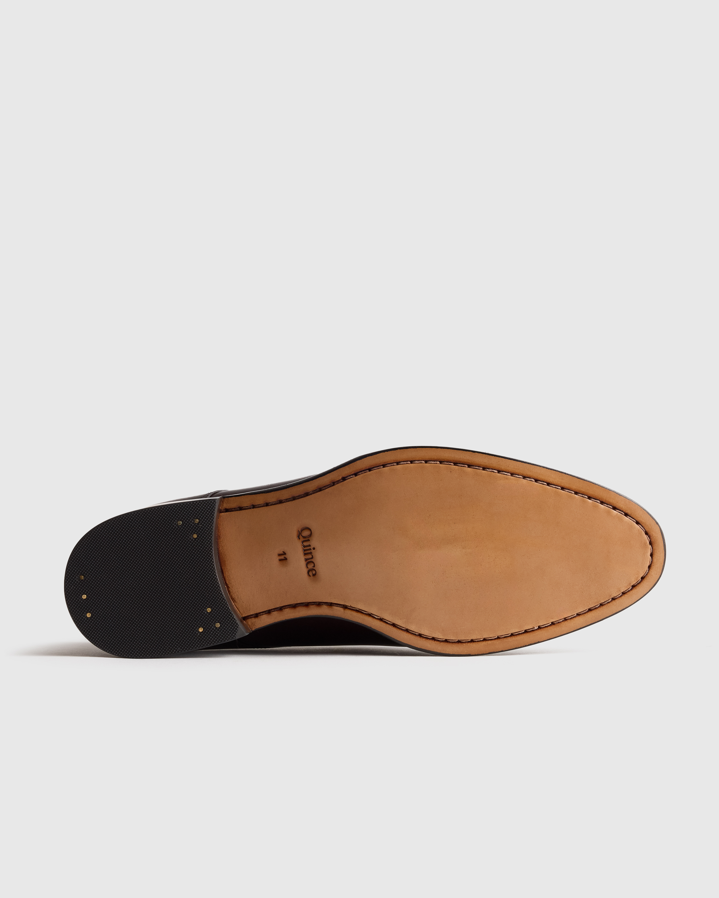 Italian Leather Monk Strap in Oxblood display picture 2