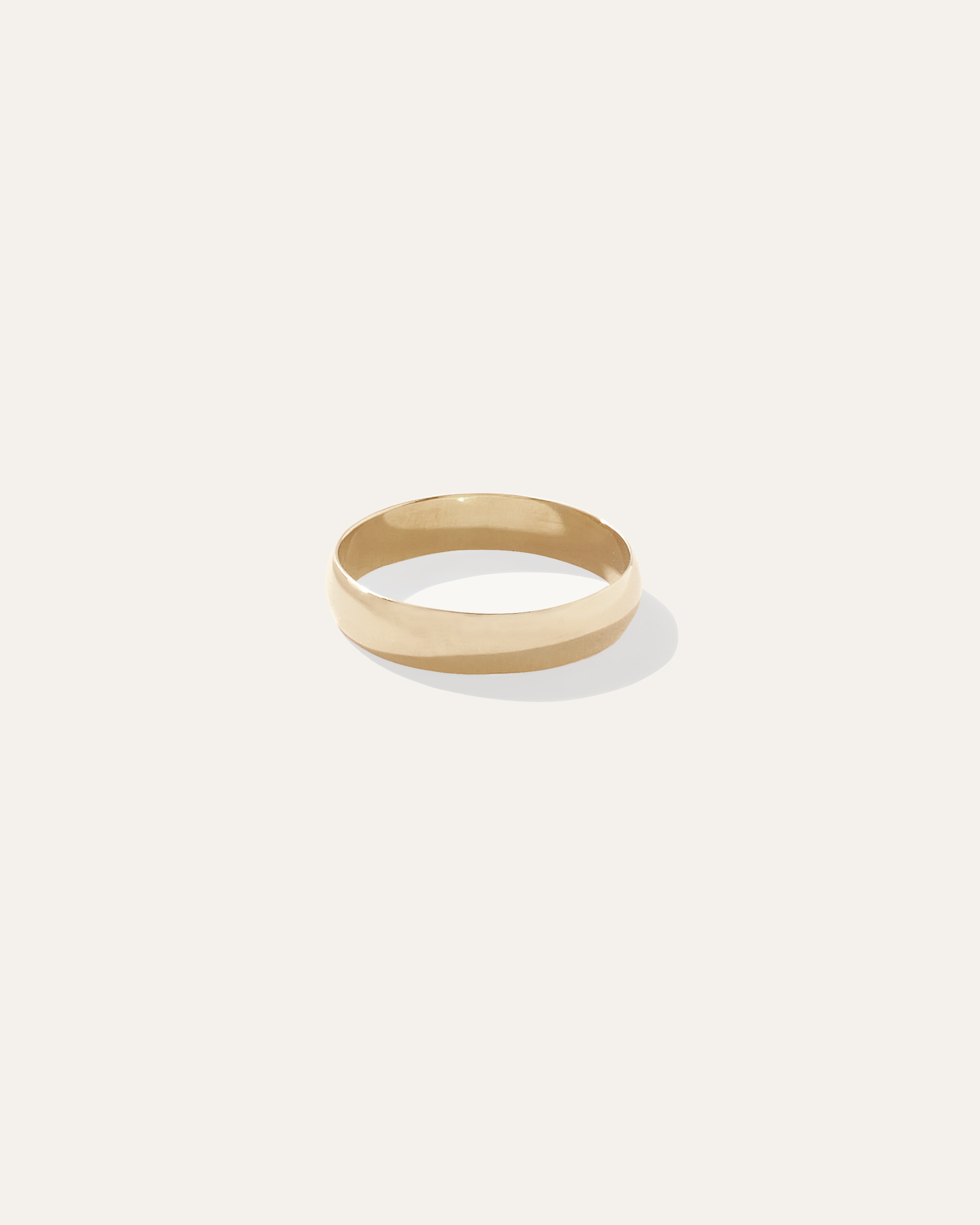 Quince 14k Gold 4mm Dome Band Rings In Yellow Gold