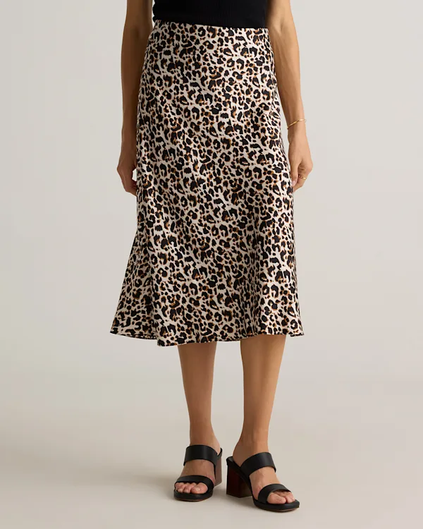 100% Washable Silk Skirt