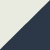 Ivory/Navy Stripe