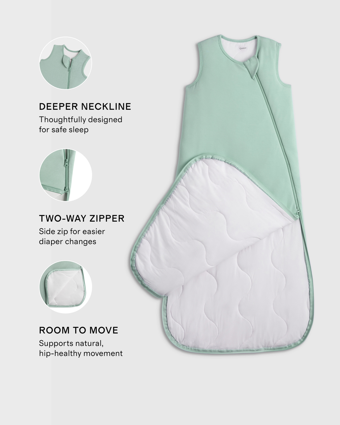 Bamboo Sleep Bag 2.5 TOG - thumbnail 6