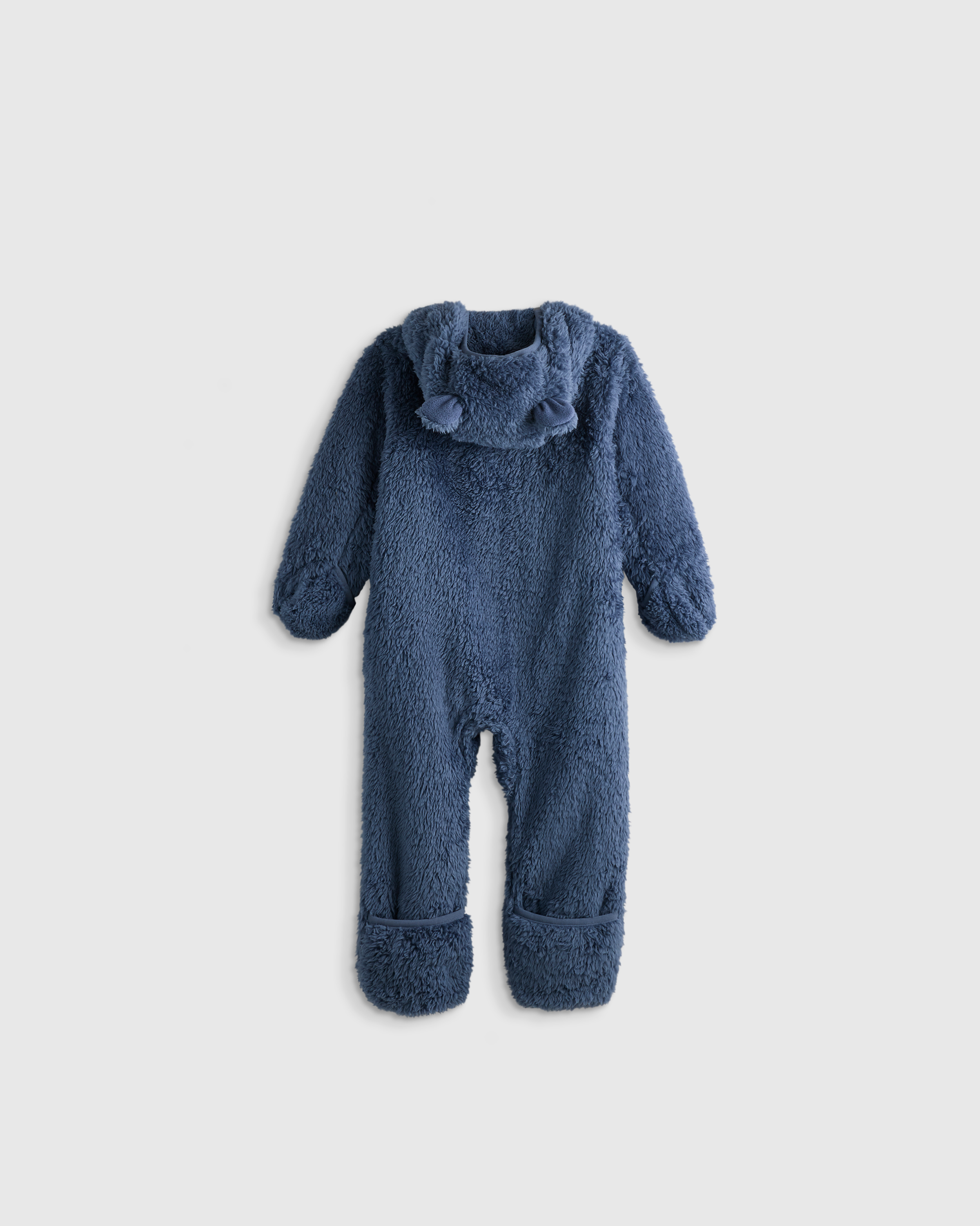 Recycled Sherpa Fleece Baby Bear Bunting - Baby - thumbnail 2