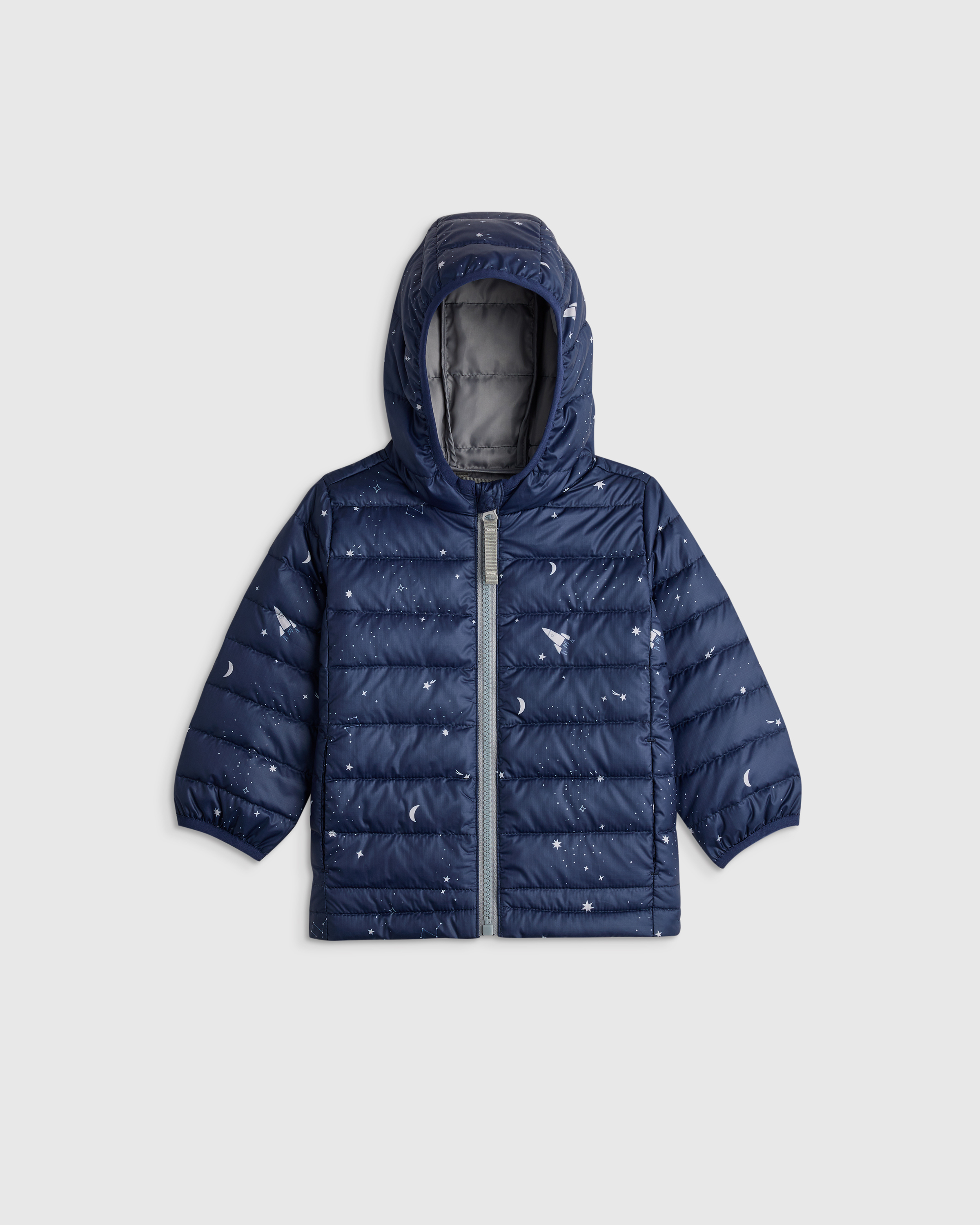 Lightweight Down Hooded Puffer Jacket - Baby - thumbnail 4