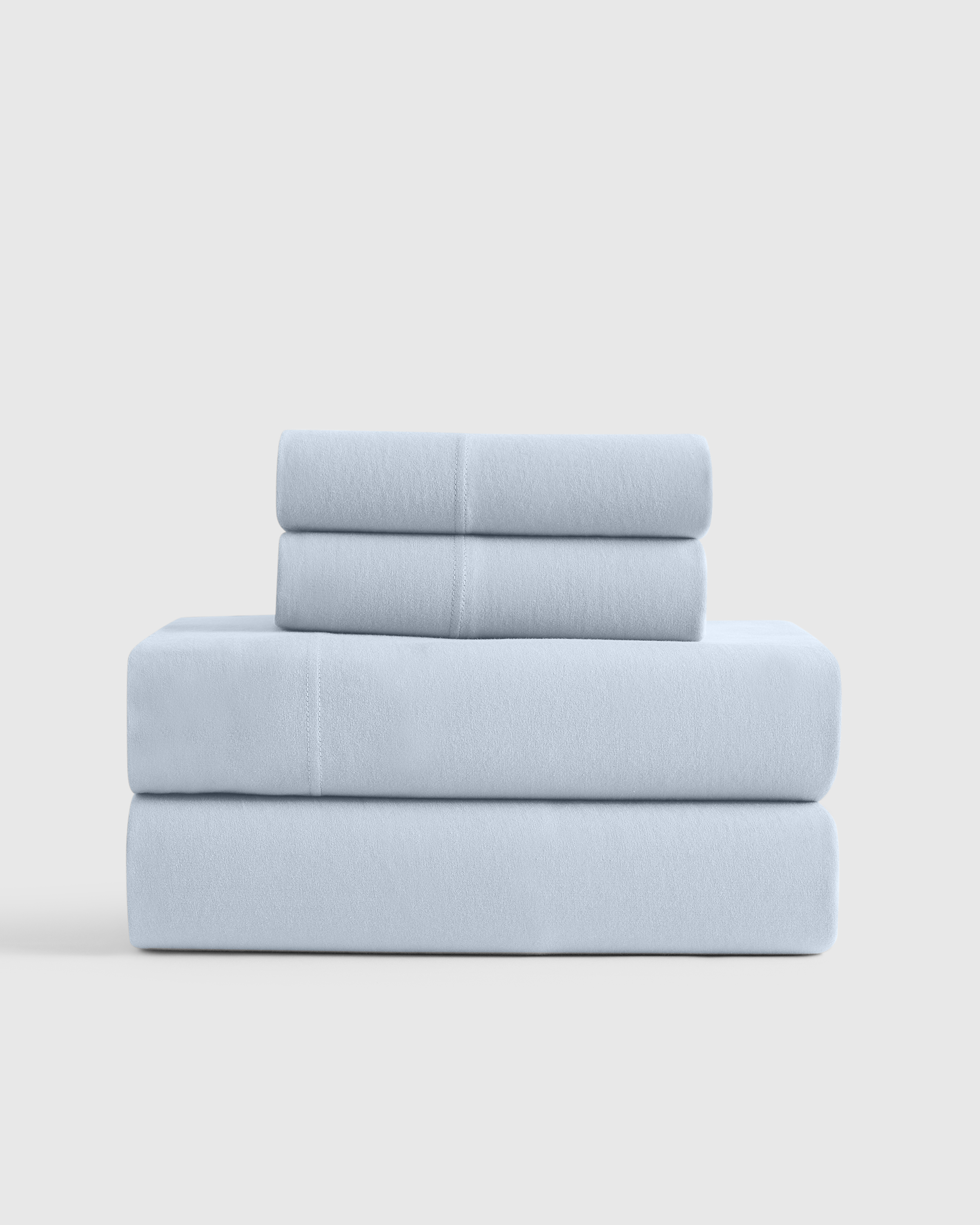 Organic Jersey Sheet Set in Dusty Olive