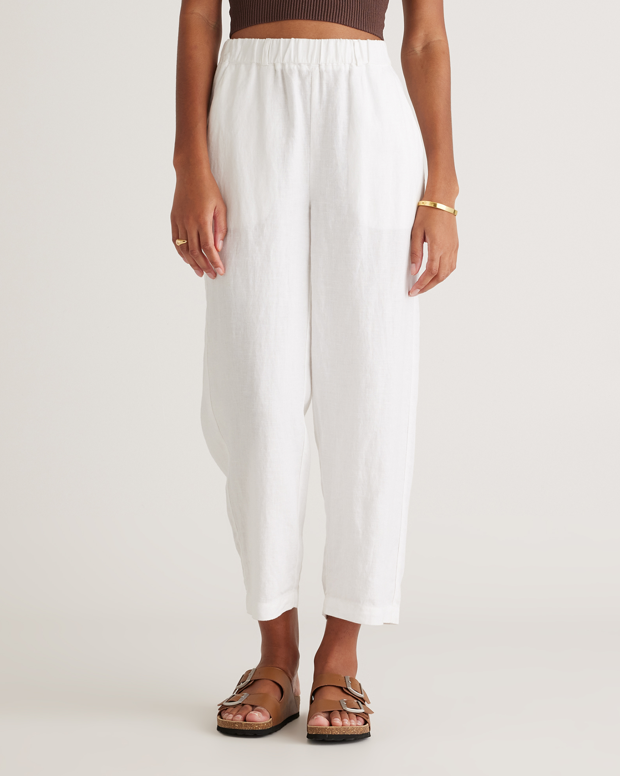 Shop Quince Women's Linen Pants In White
