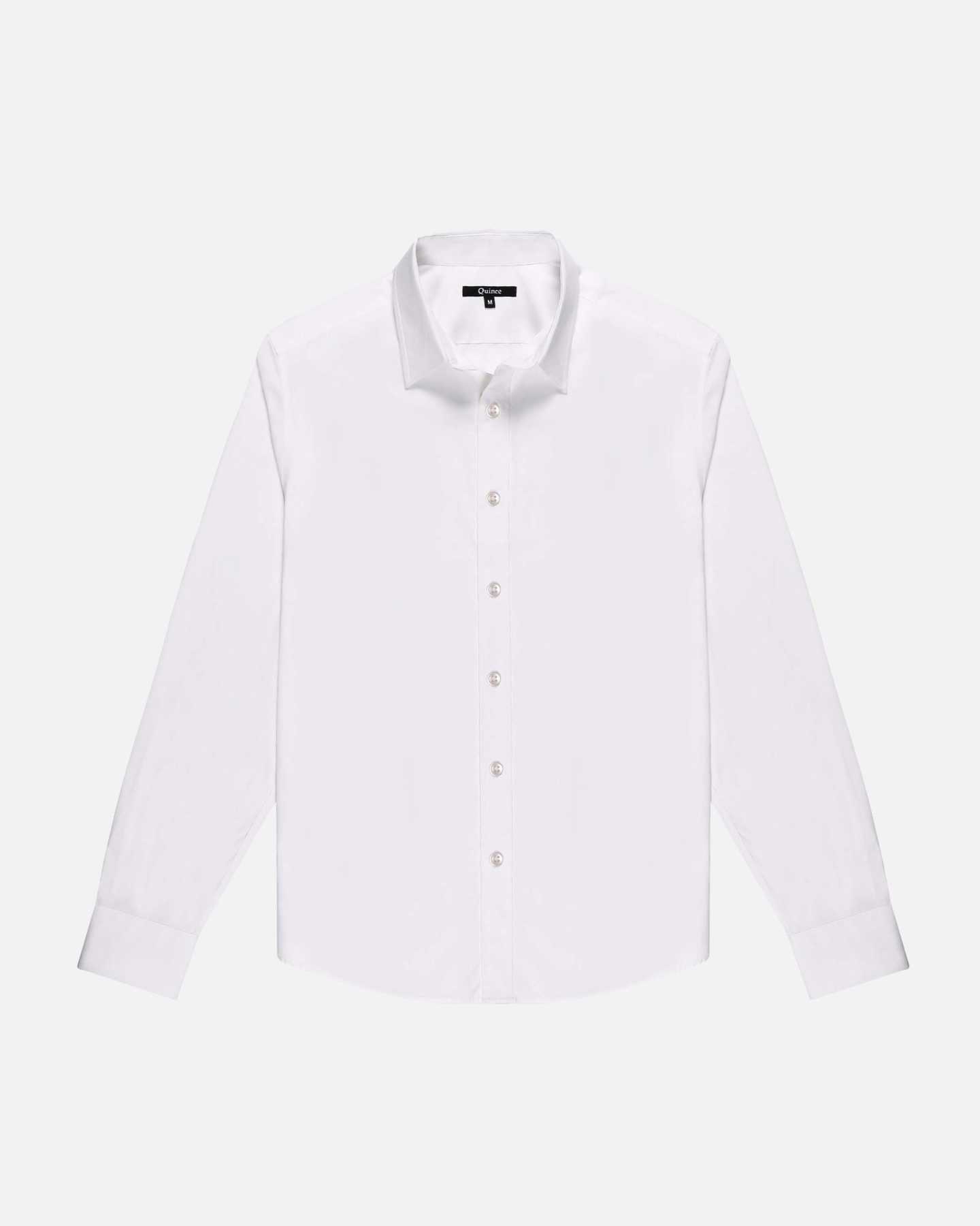 The Untucked Dress Shirt - Solid White - 6 - Thumbnail