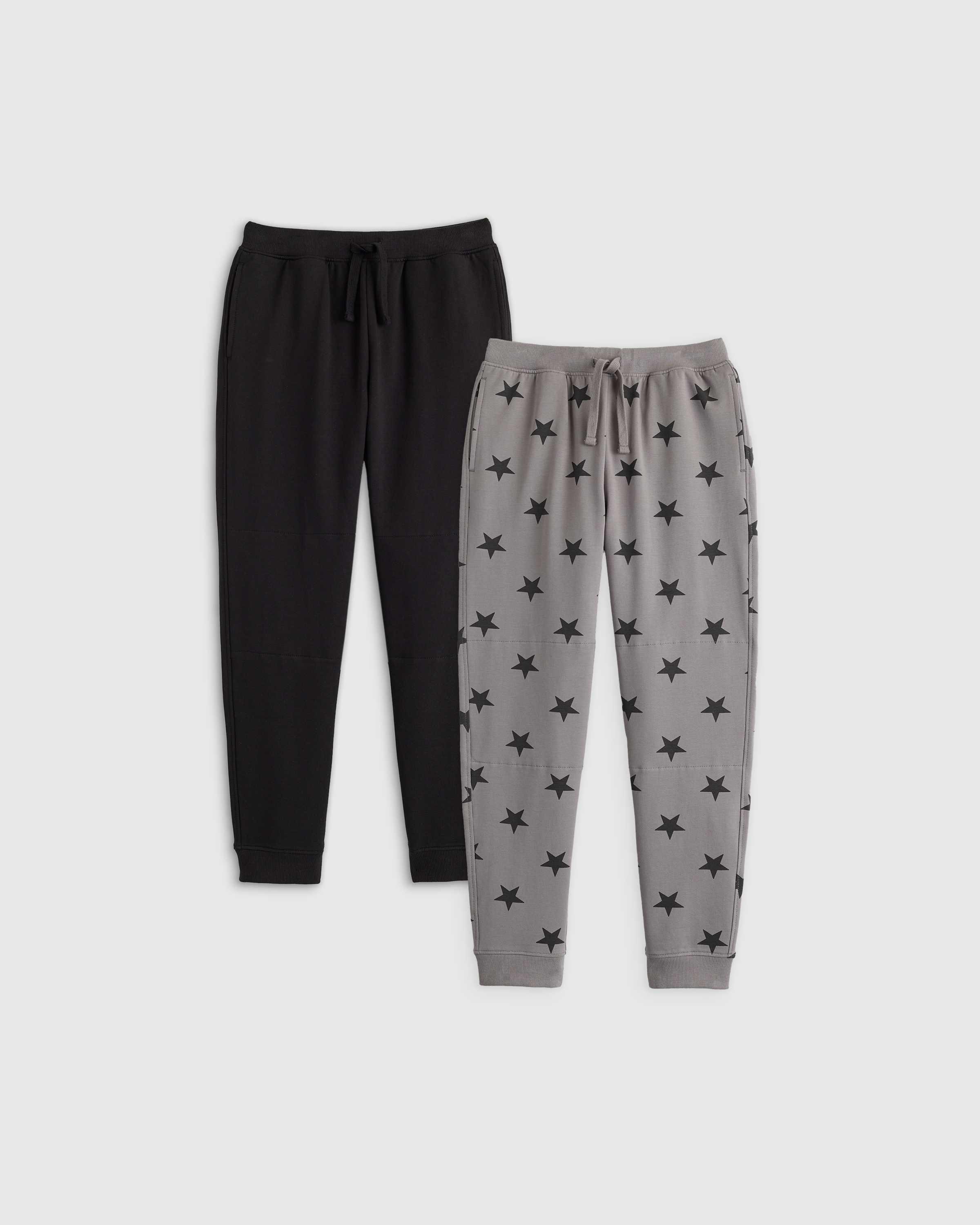 Shop Quince French Terry Joggers 2-pack In Stars/black