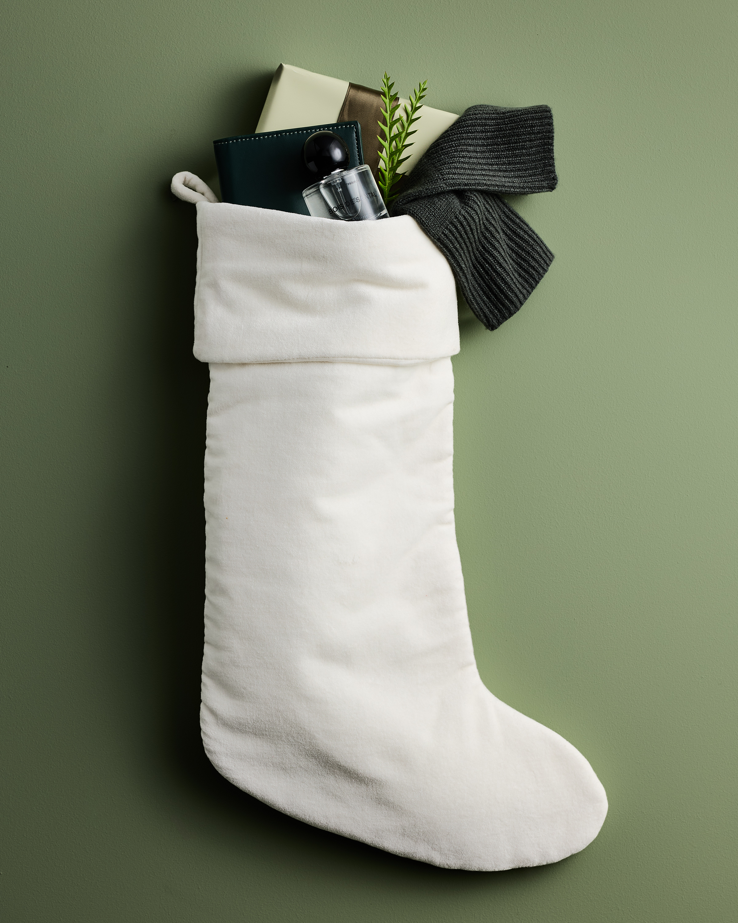 Cotton Velvet Stocking - thumbnail 5