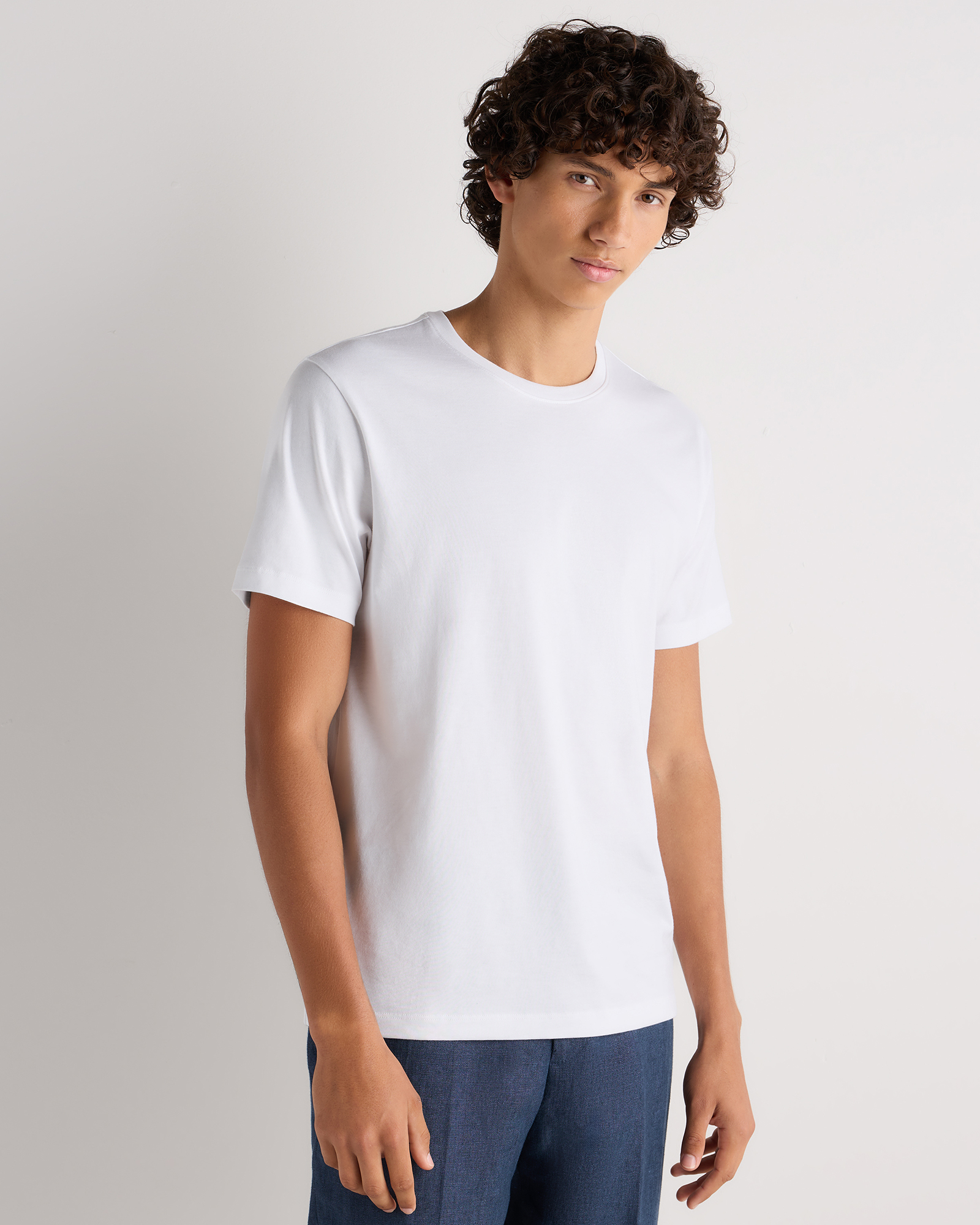 100% Pima Cotton Luxe Touch Tee