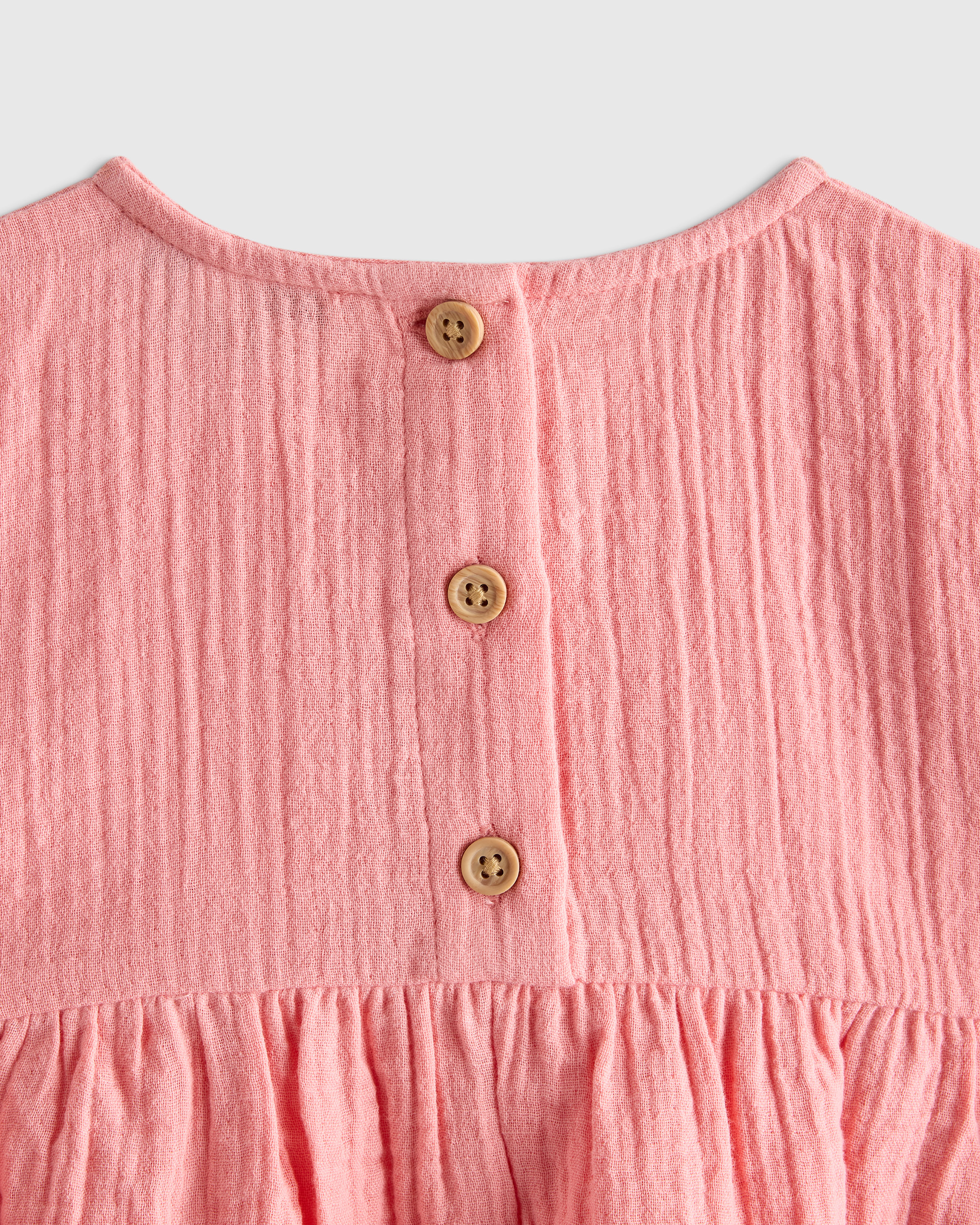 100% Organic Cotton Gauze Dress - thumbnail 2