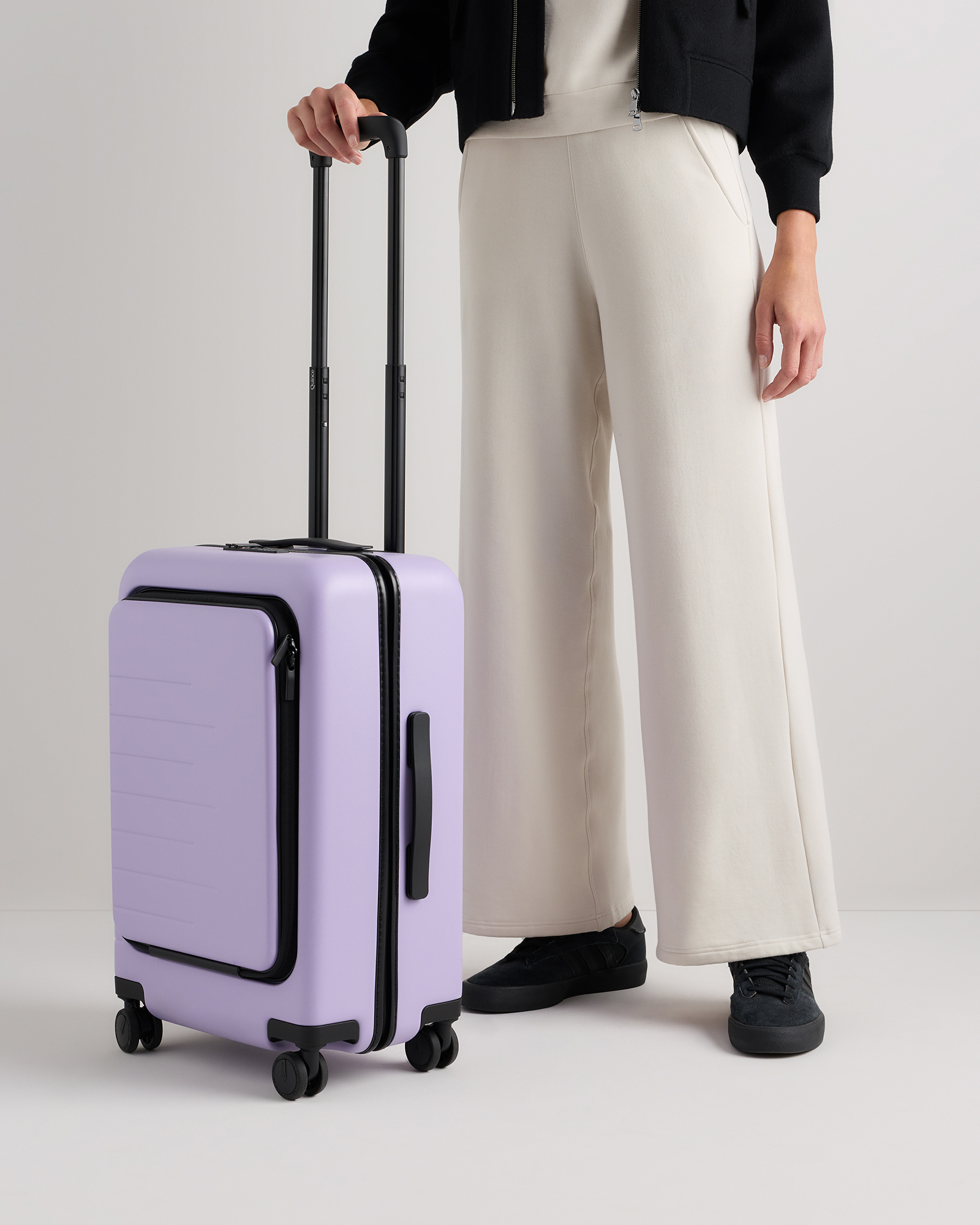Front Pocket Carry-On Suitcase - thumbnail 4