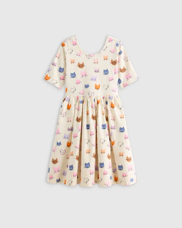 Organic Cotton Skater Dress 