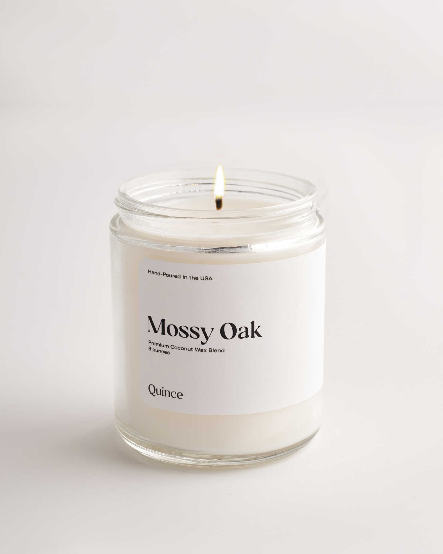 Hand-Poured Coconut Wax Candle - Mossy Oak - 5