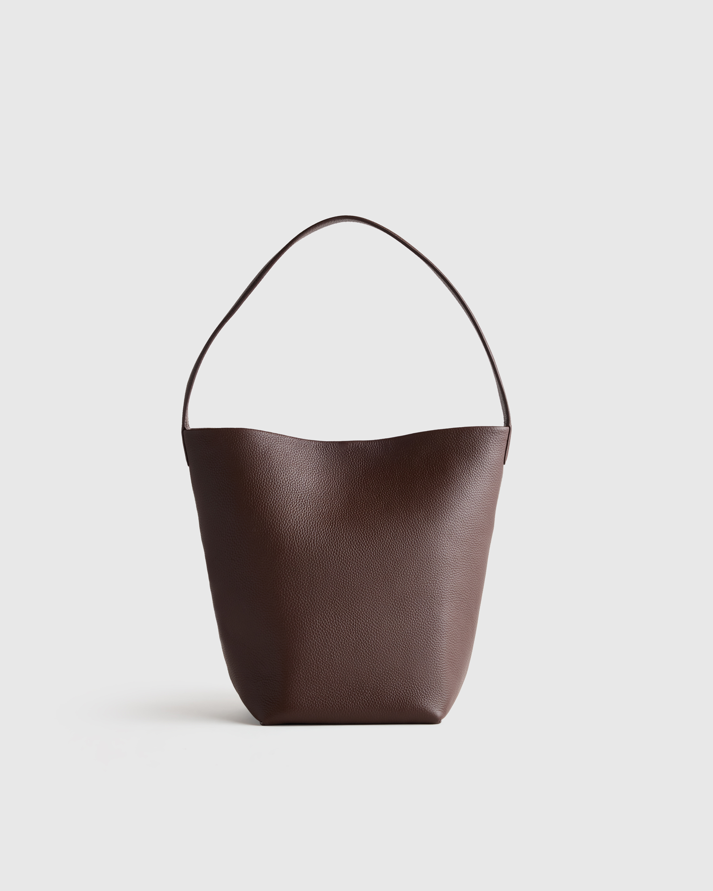 Italian Leather Soft Bucket Shoulder Bag