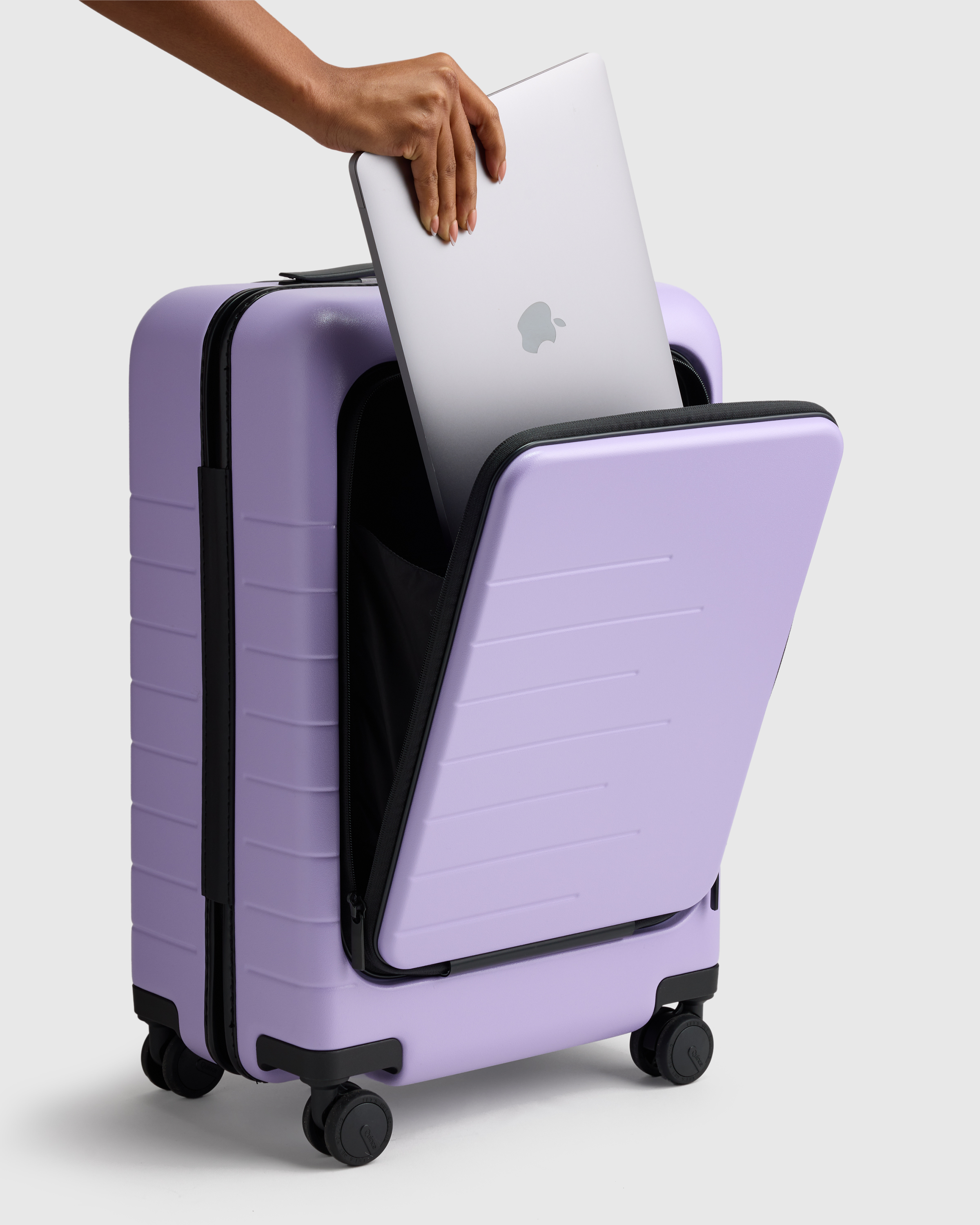Front Pocket Carry-On Suitcase - thumbnail 3