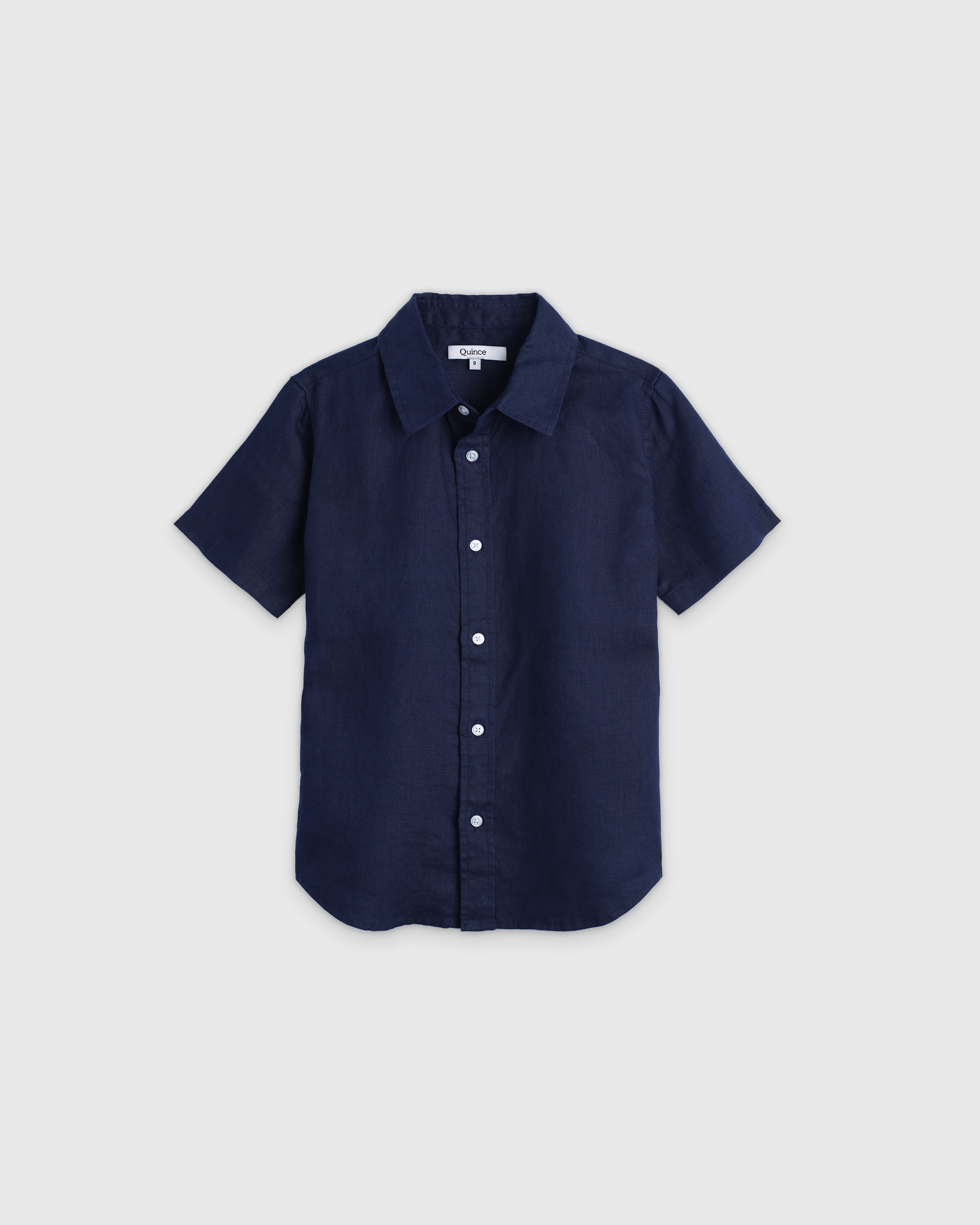 100% European Linen Short Sleeve Shirt - thumbnail 2