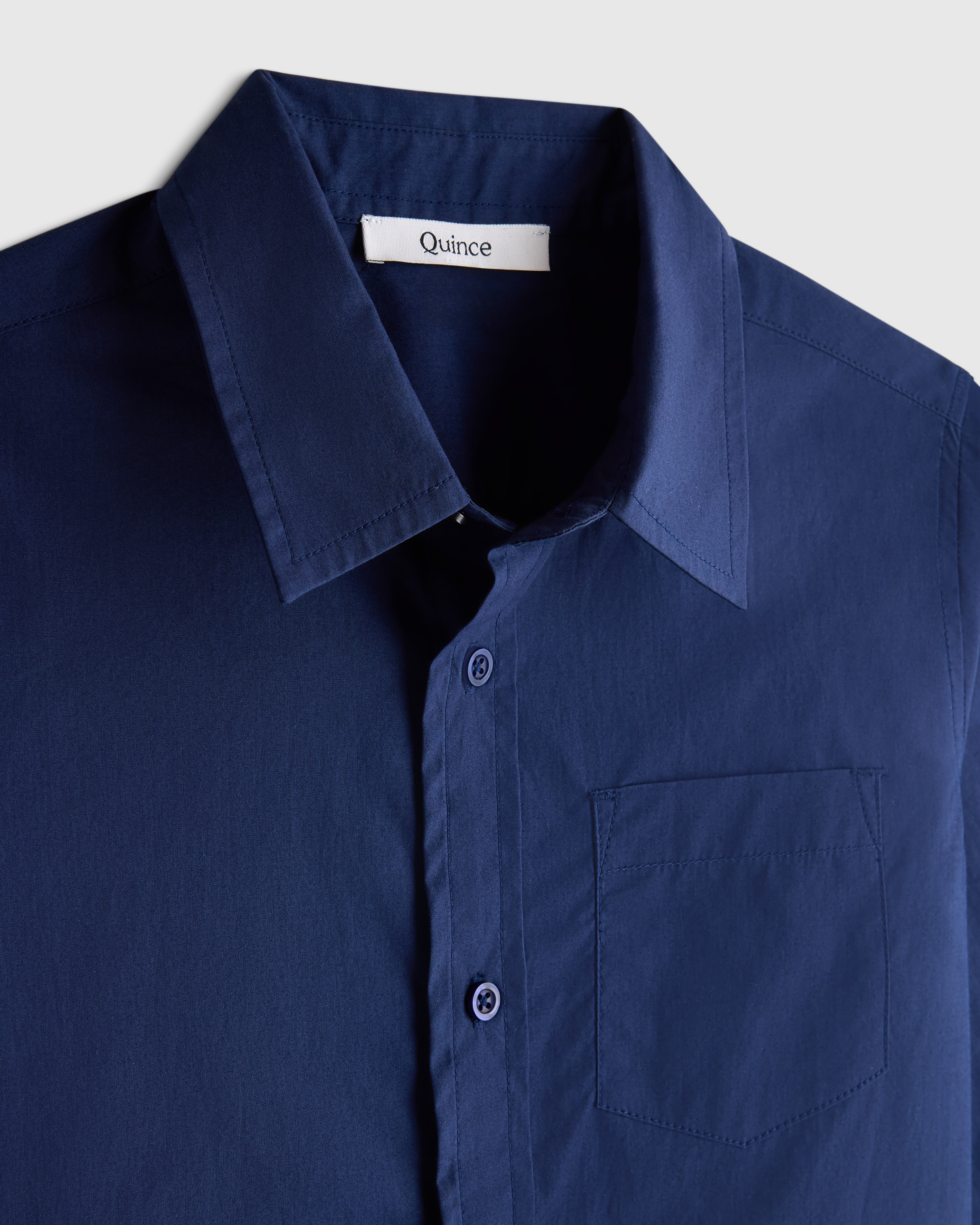 100% Organic Cotton Poplin Long Sleeve Button Down - Toddler - thumbnail 4