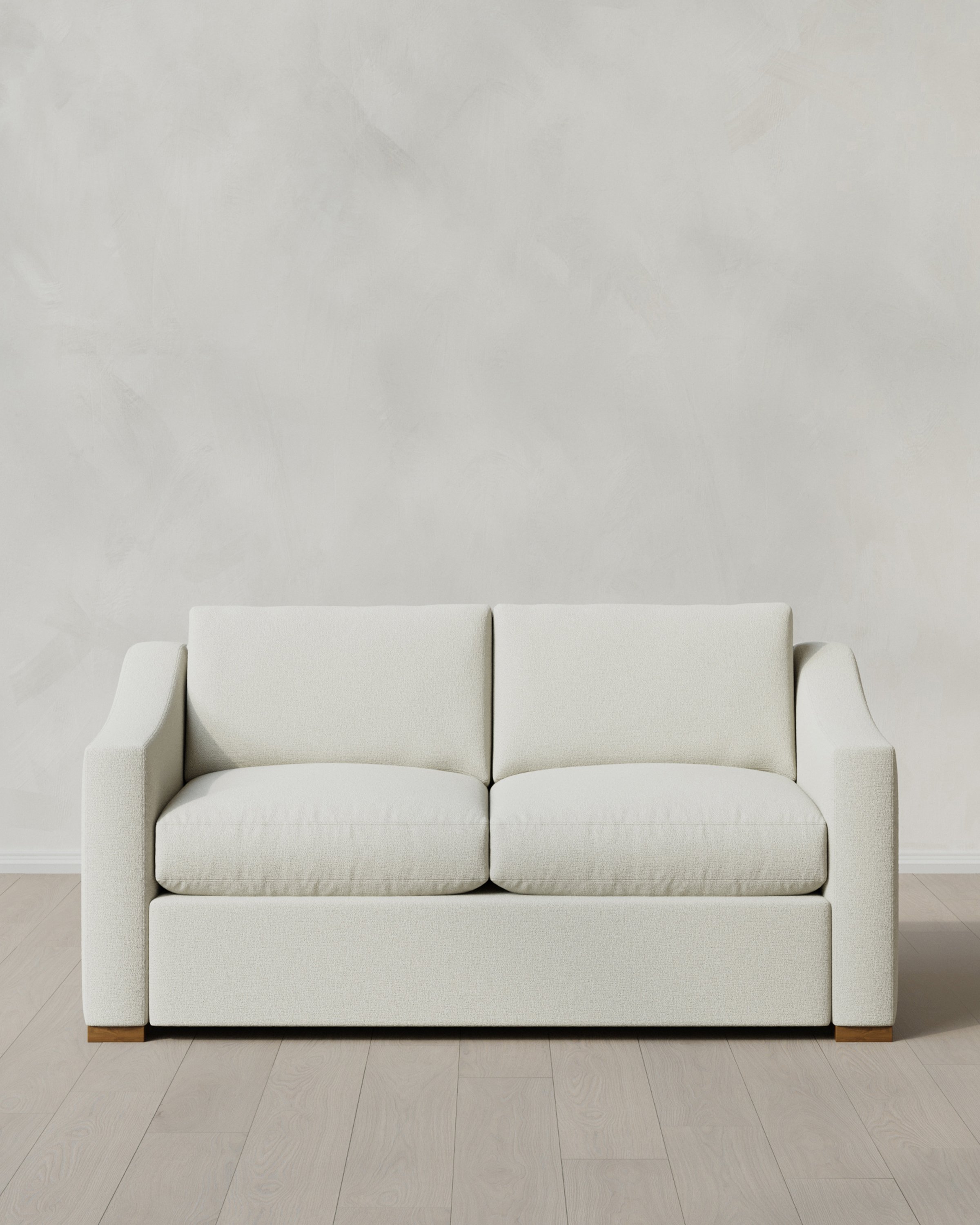 Hollis Slope Arm Sofa in Performance Basketweave