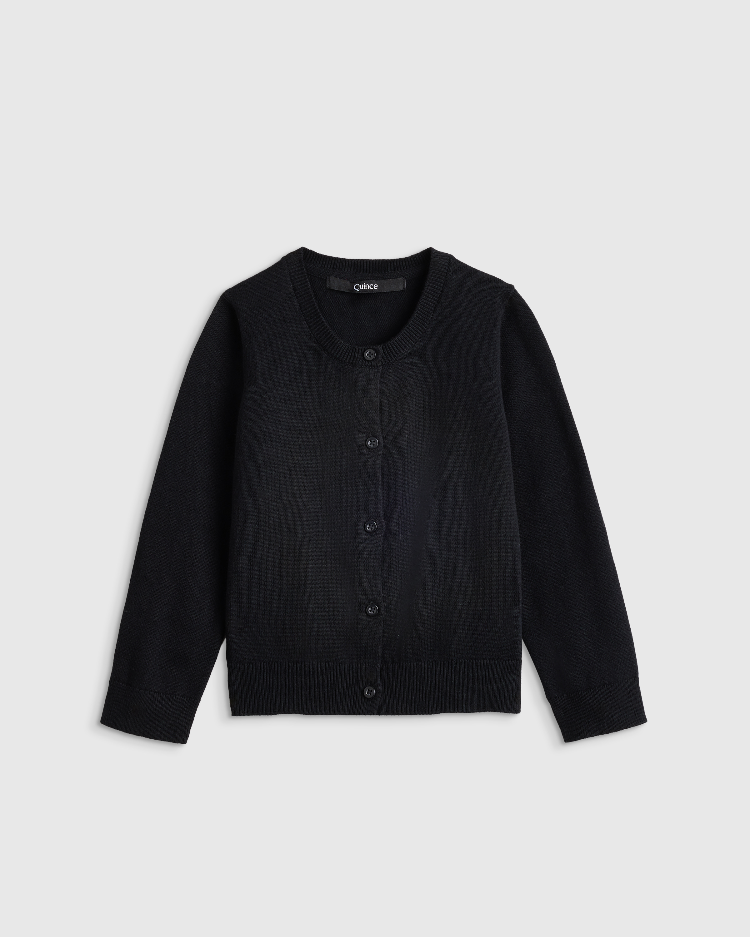 100% Organic Cotton Crewneck Cardigan - thumbnail 10