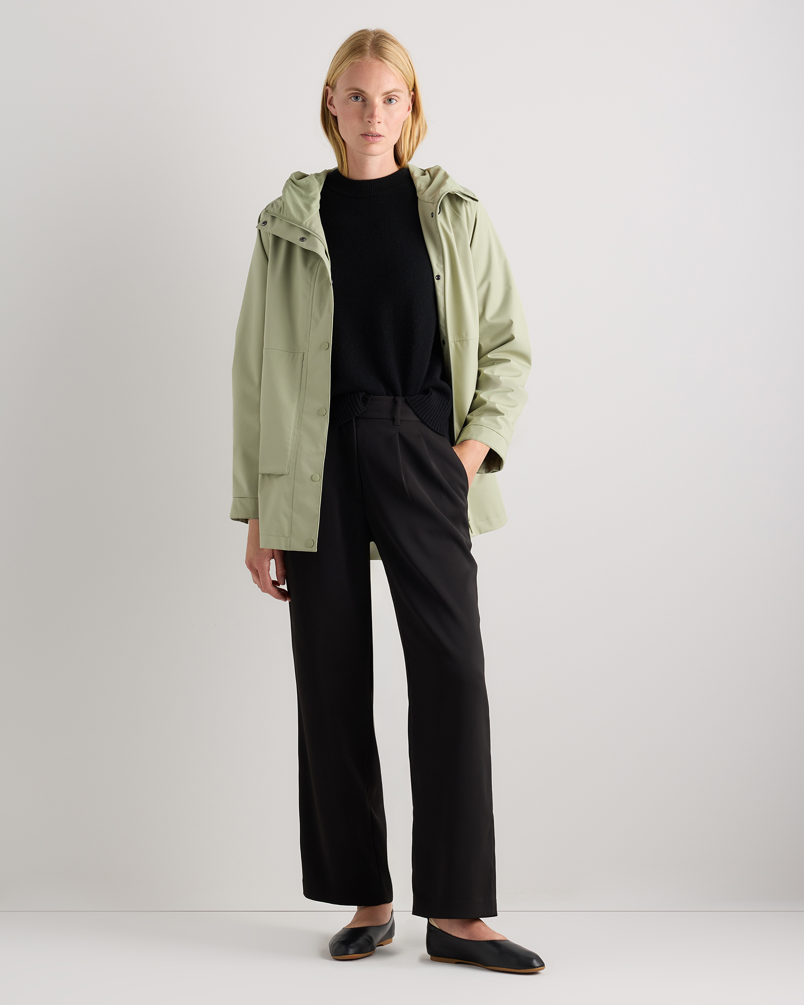 Weather Proof Oversized Rain Jacket - thumbnail 2