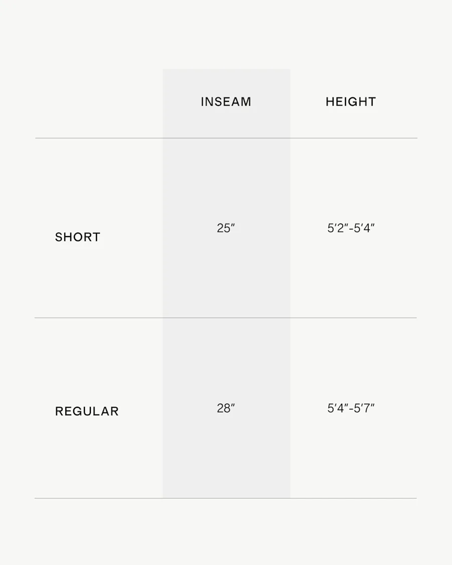 2 lengths Activewear chart 1