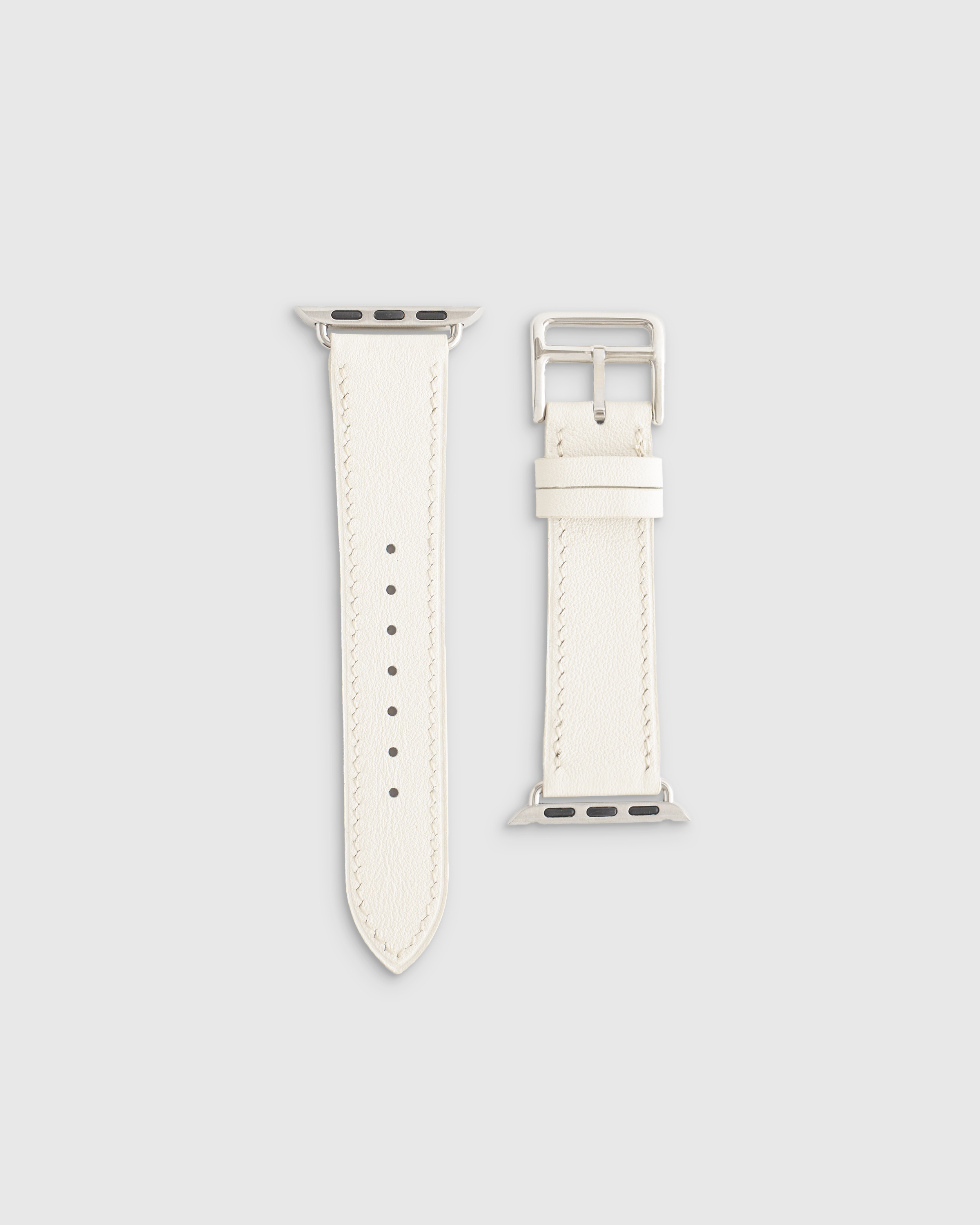 Quince Leather Apple Watch Band In White