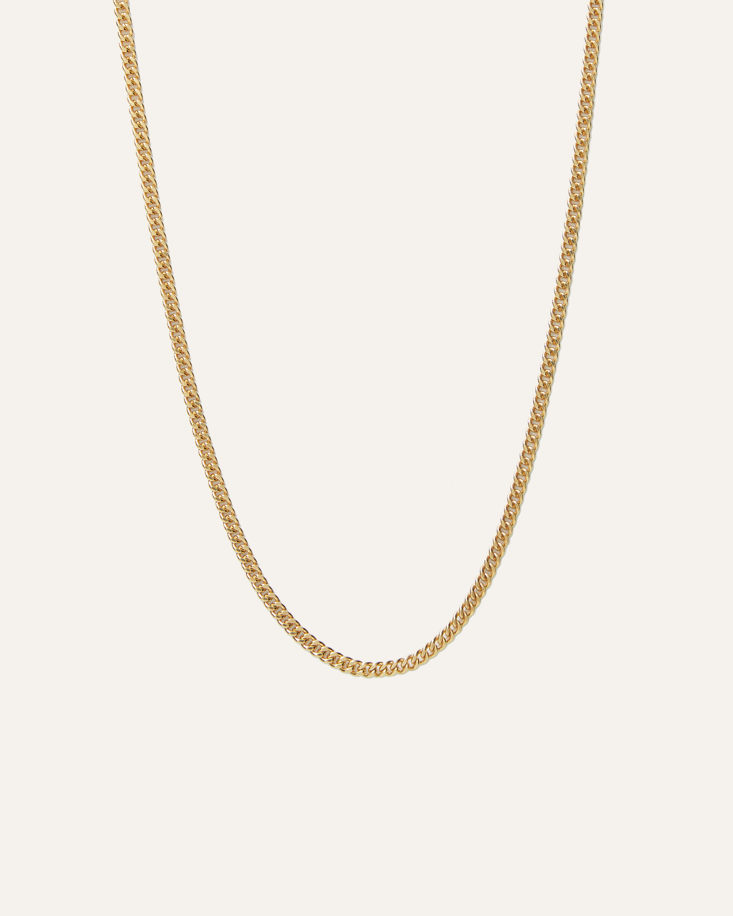 Curb Chain Choker Necklace