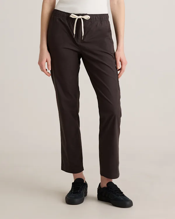 Organic Stretch Ripstop Straight Pants