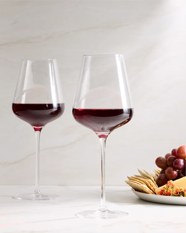 Mouth Blown Red Wine Glass (Set of 4)