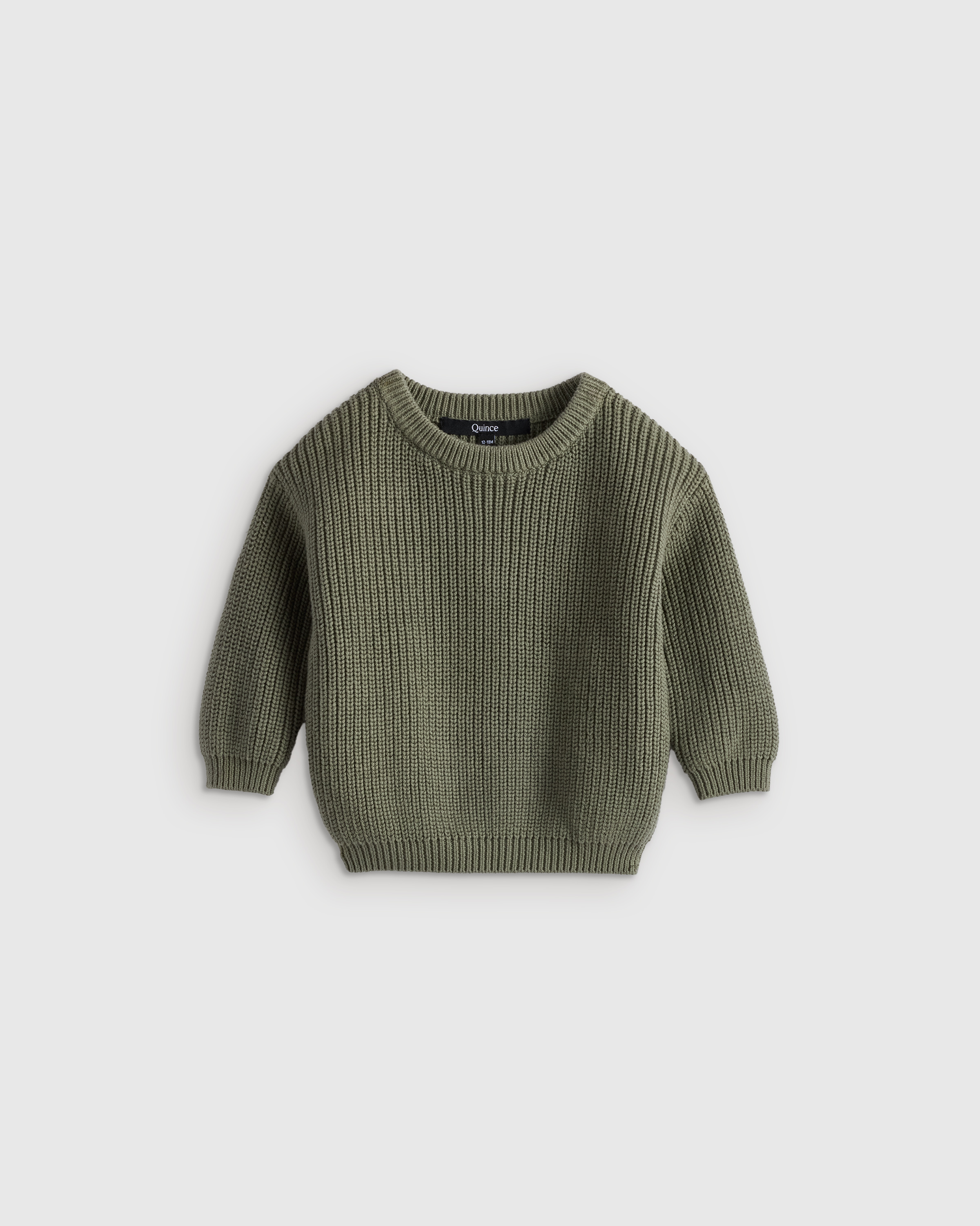 100% Organic Cotton Fisherman Tunic Sweater - thumbnail 4