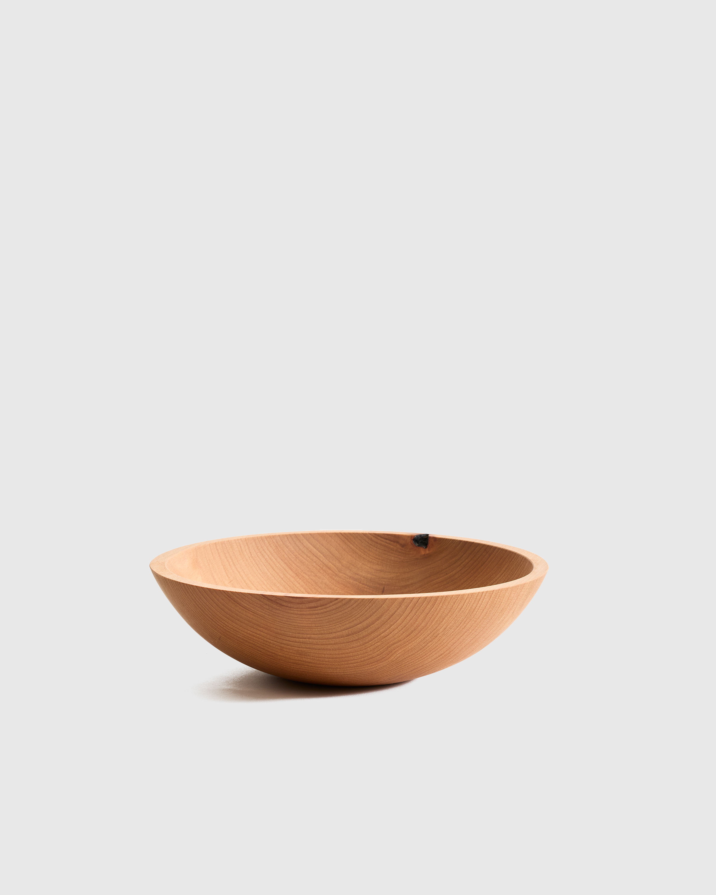 Handmade Wood Serving Bowl, 12"