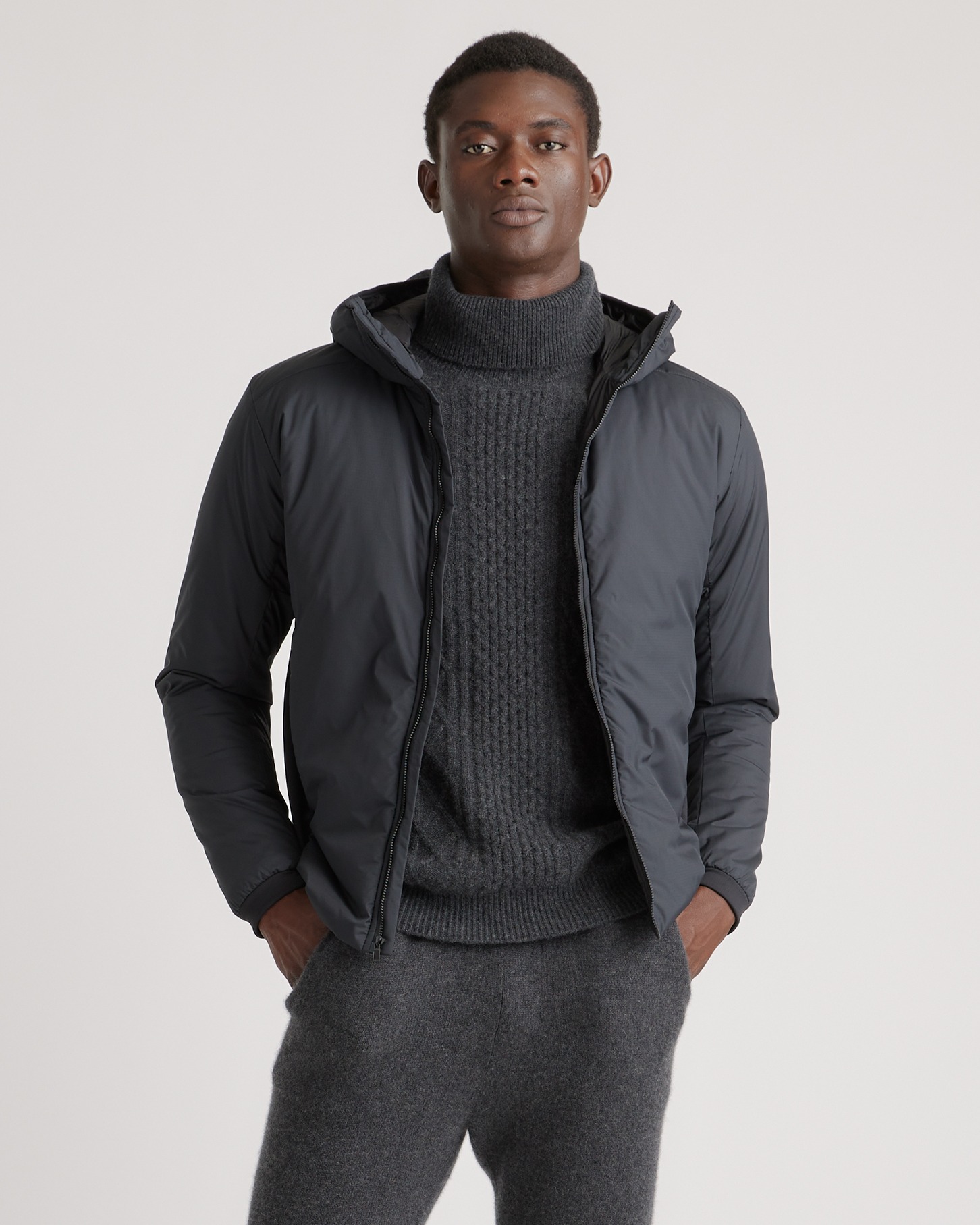 Hybrid Nylon Hooded Tracksuit - Men - Ready-to-Wear