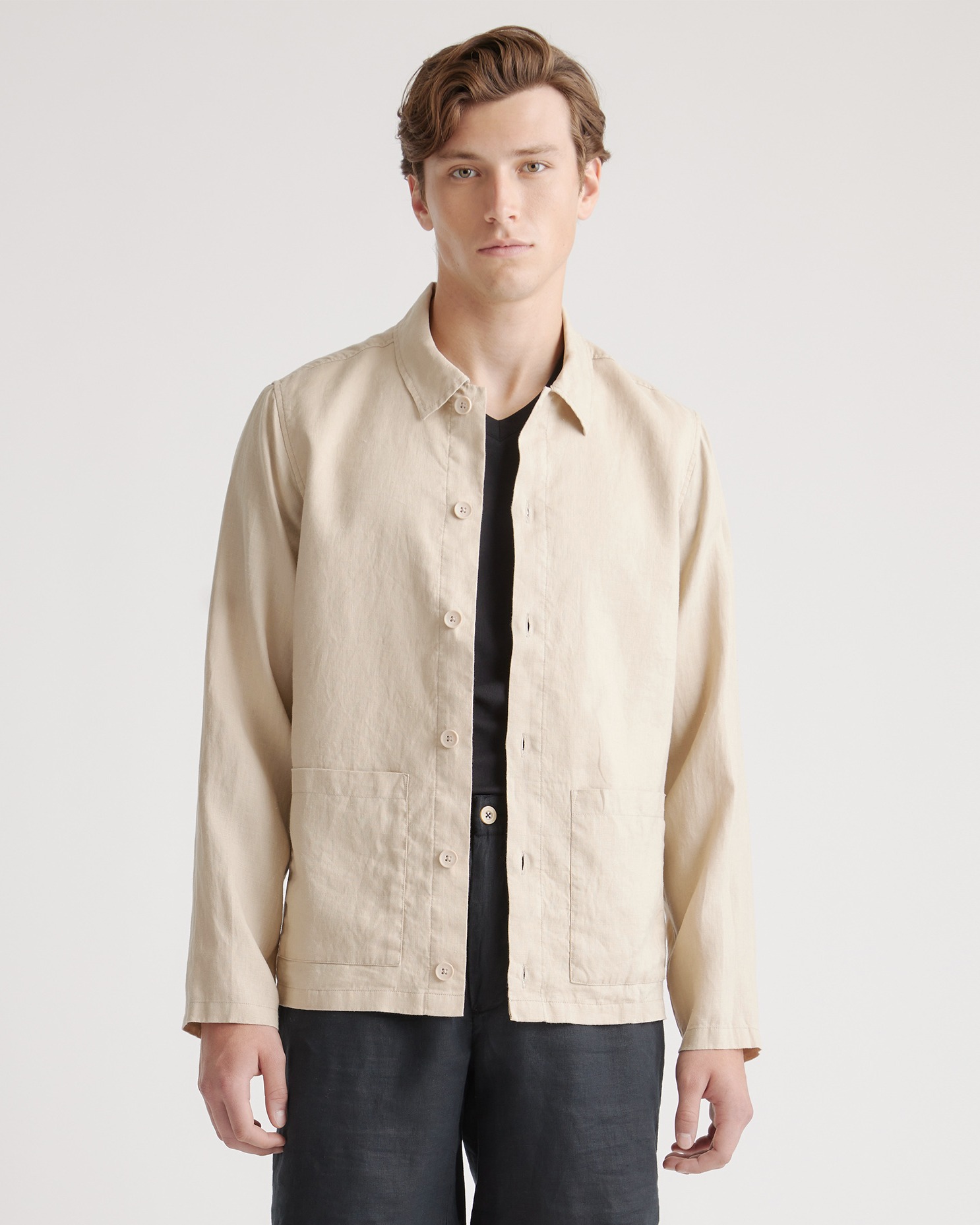 Quince: Back In Stock: The $35 European Linen Shirt