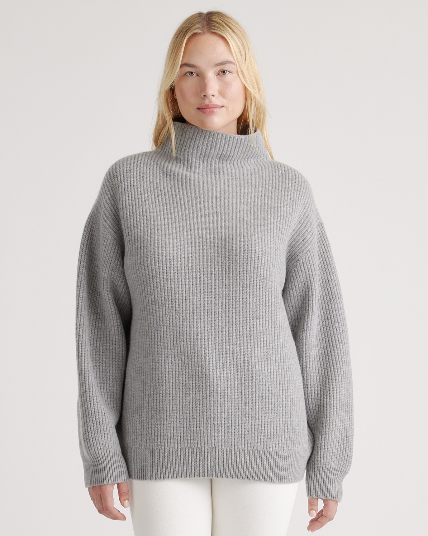 Australian Merino Wool Oversized Turtleneck Sweater