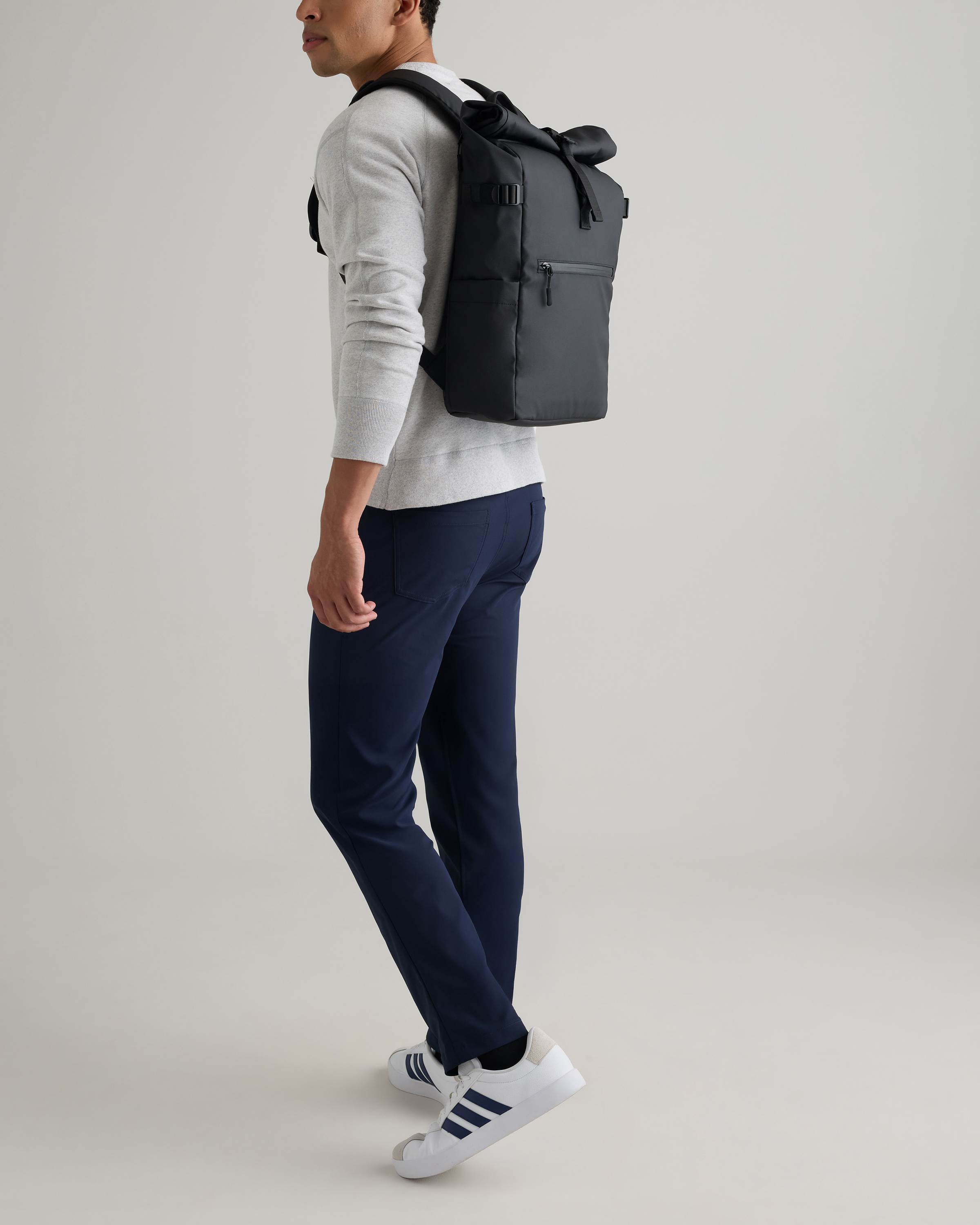 Weatherproof Roll-Top Backpack - thumbnail 10