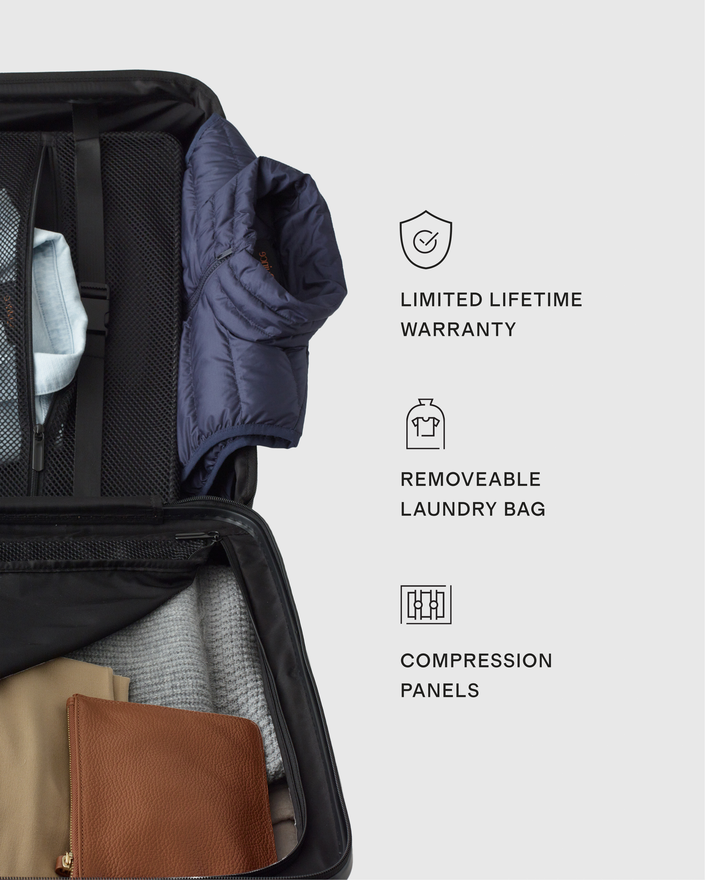 Medium Check-In Suitcase - thumbnail 4