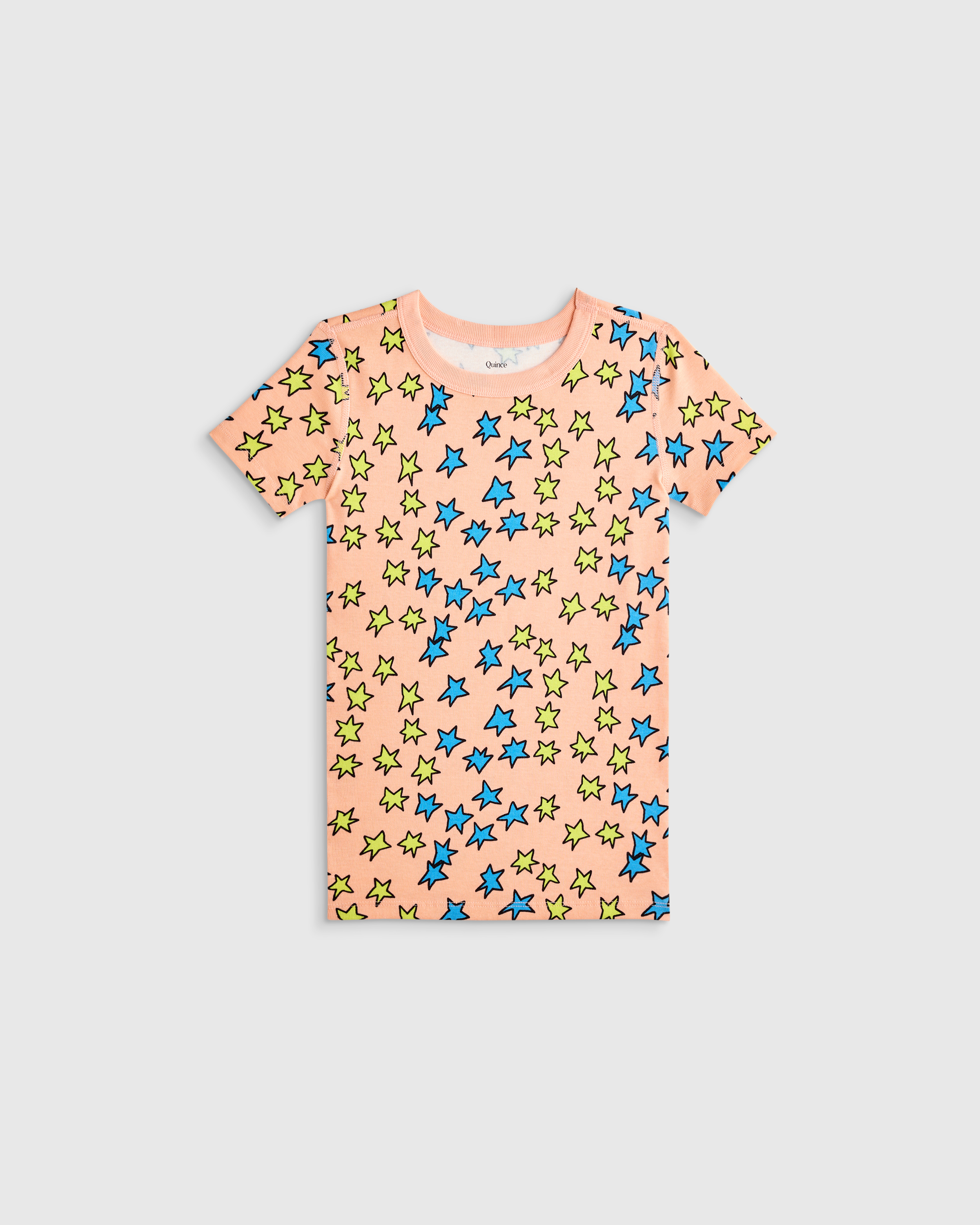 100% Organic Cotton Short Sleeve and Pant Pajama Set - thumbnail 5