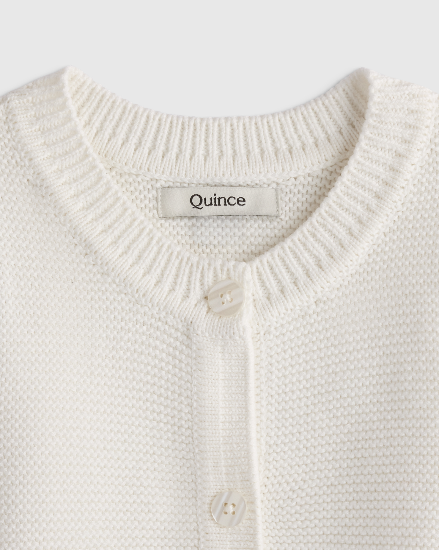 100% Organic Cotton Sweater Cardigan - thumbnail 2