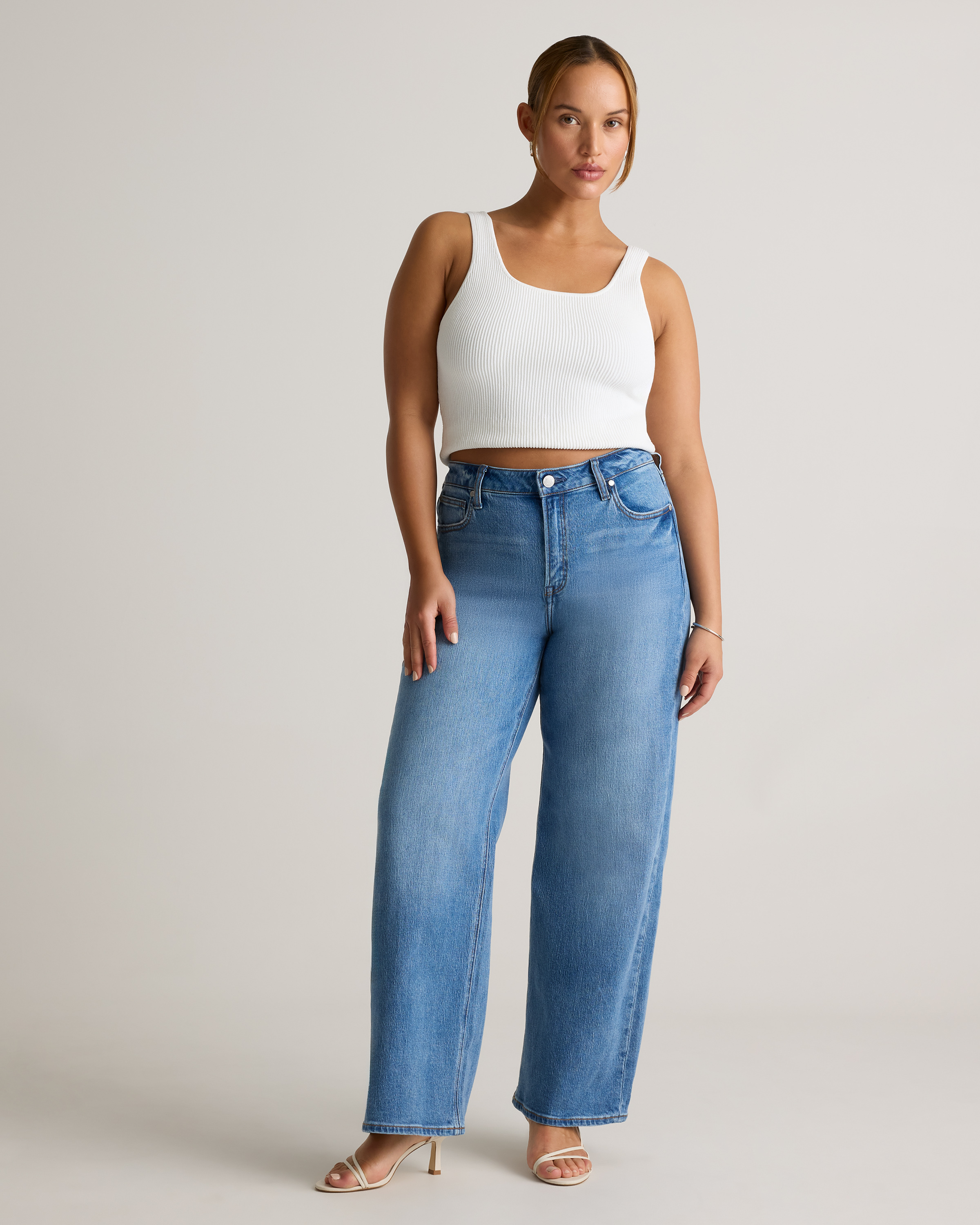 Bella Stretch Relaxed Straight Jeans - thumbnail 4