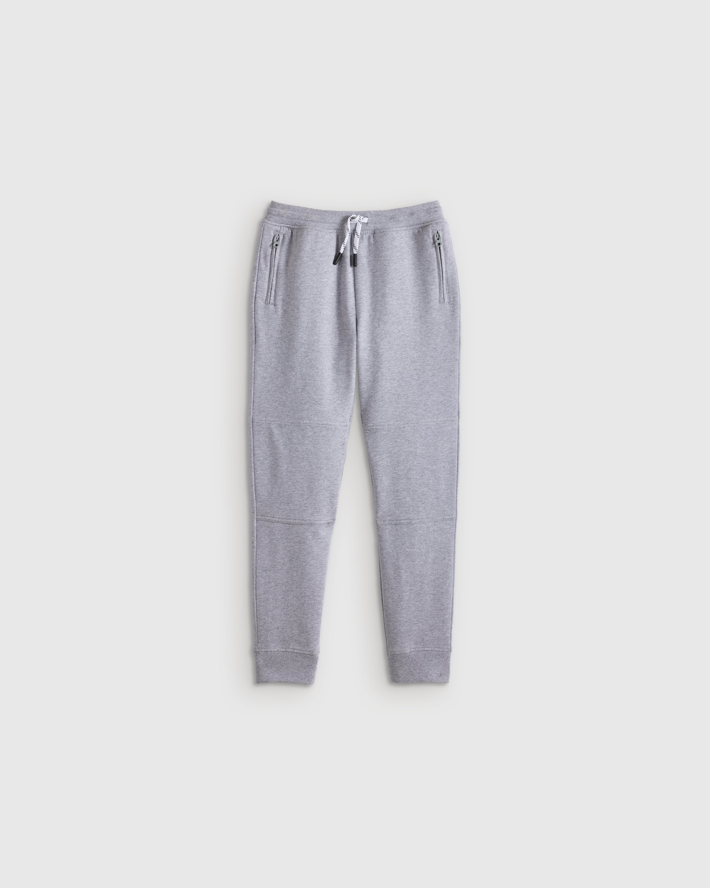 Organic Cotton French Terry Reinforced Knee Slim Jogger
