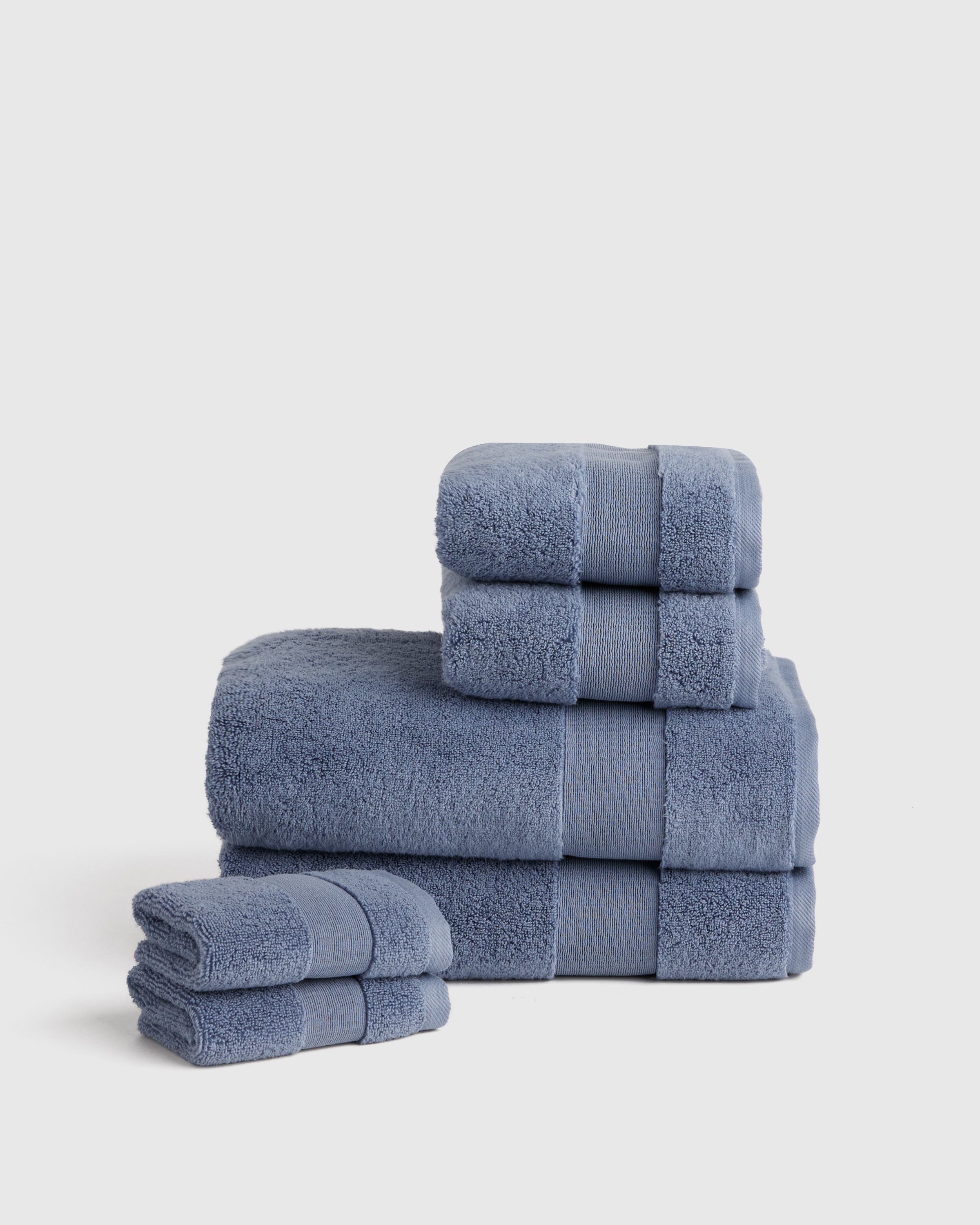 Quince Classic Bath Towel Bundle In Mineral