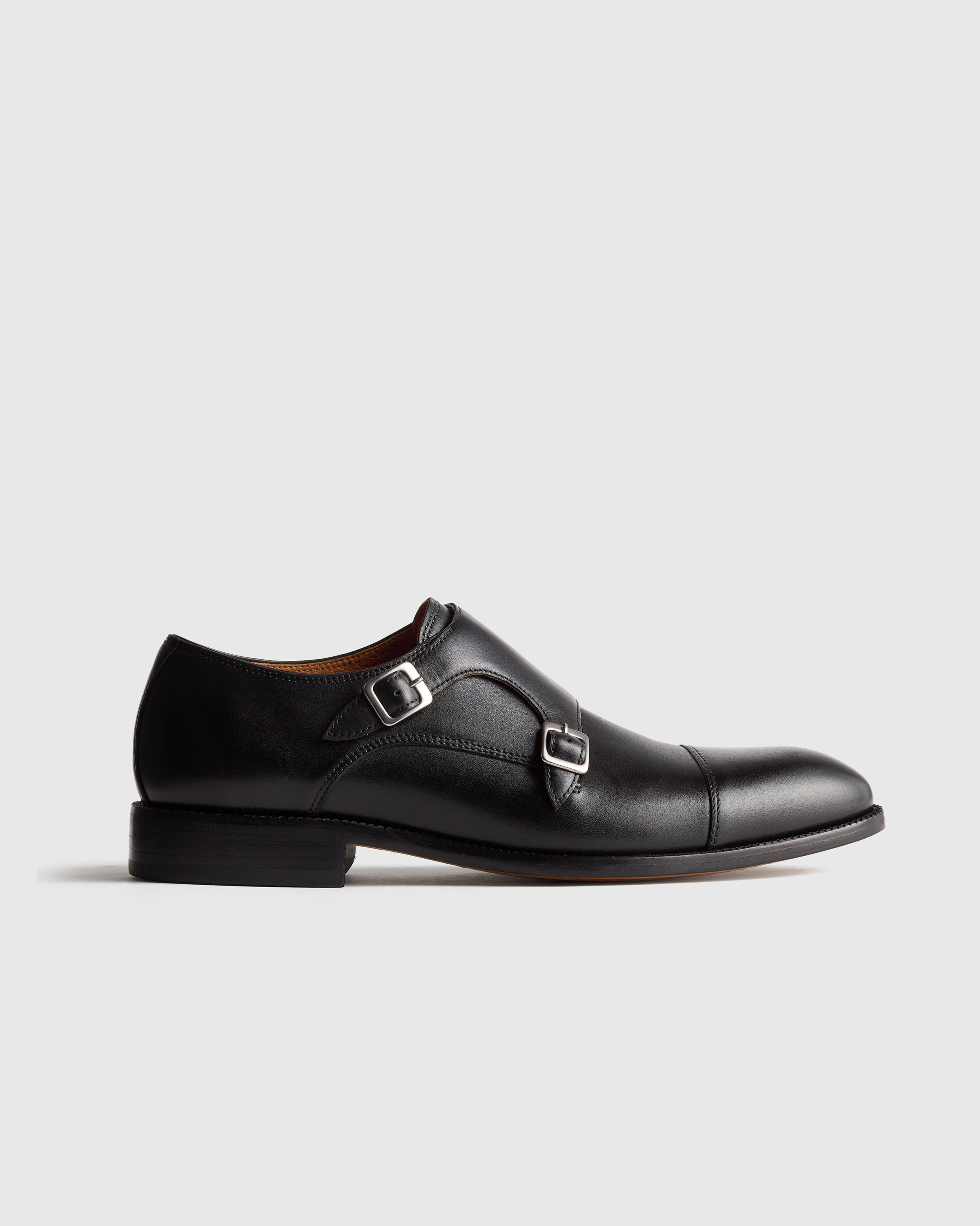 Italian Leather Monk Strap Oxford
