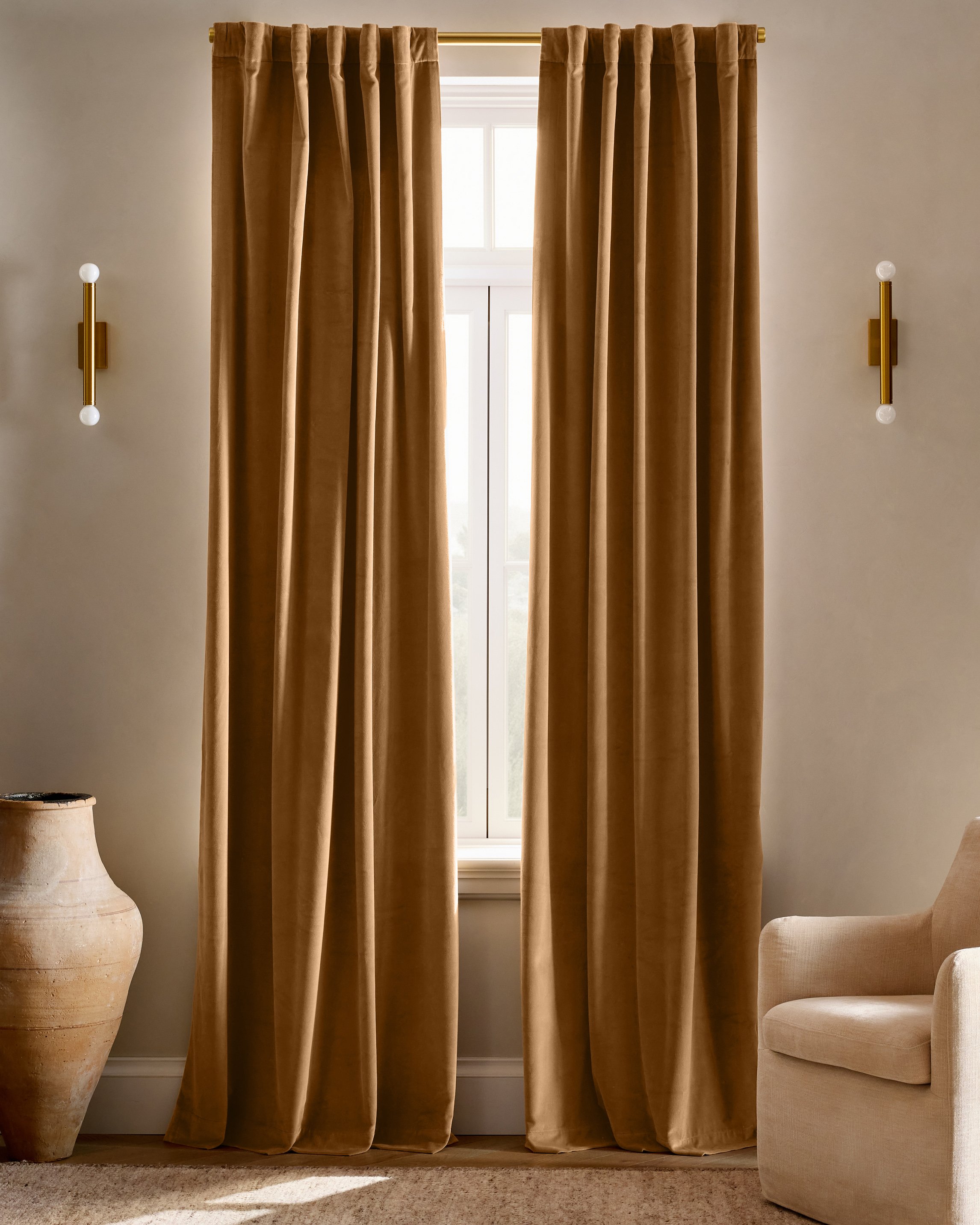 Cotton Velvet Curtain - thumbnail 9