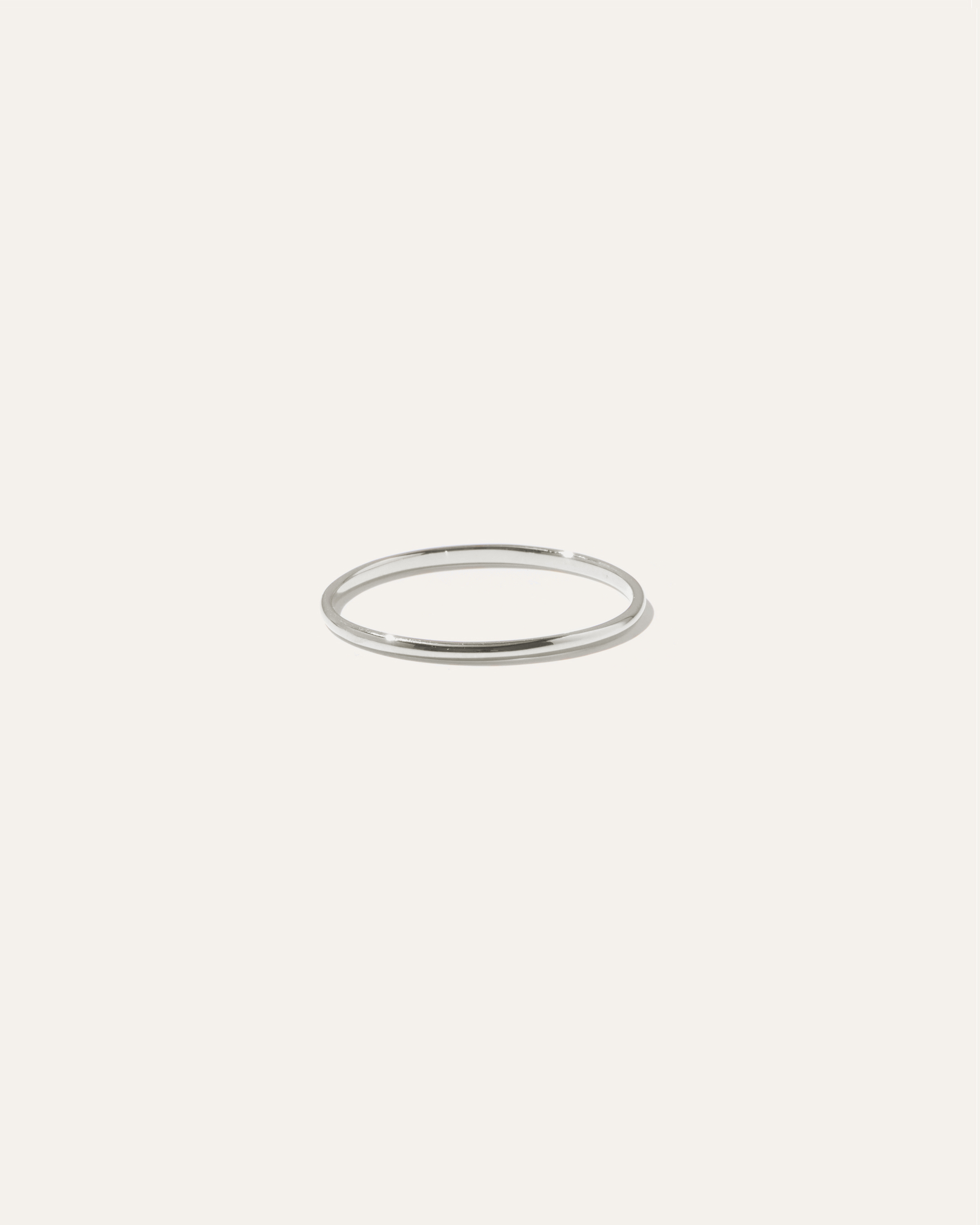 Quince Women's 14k Stacker Ring In White Gold