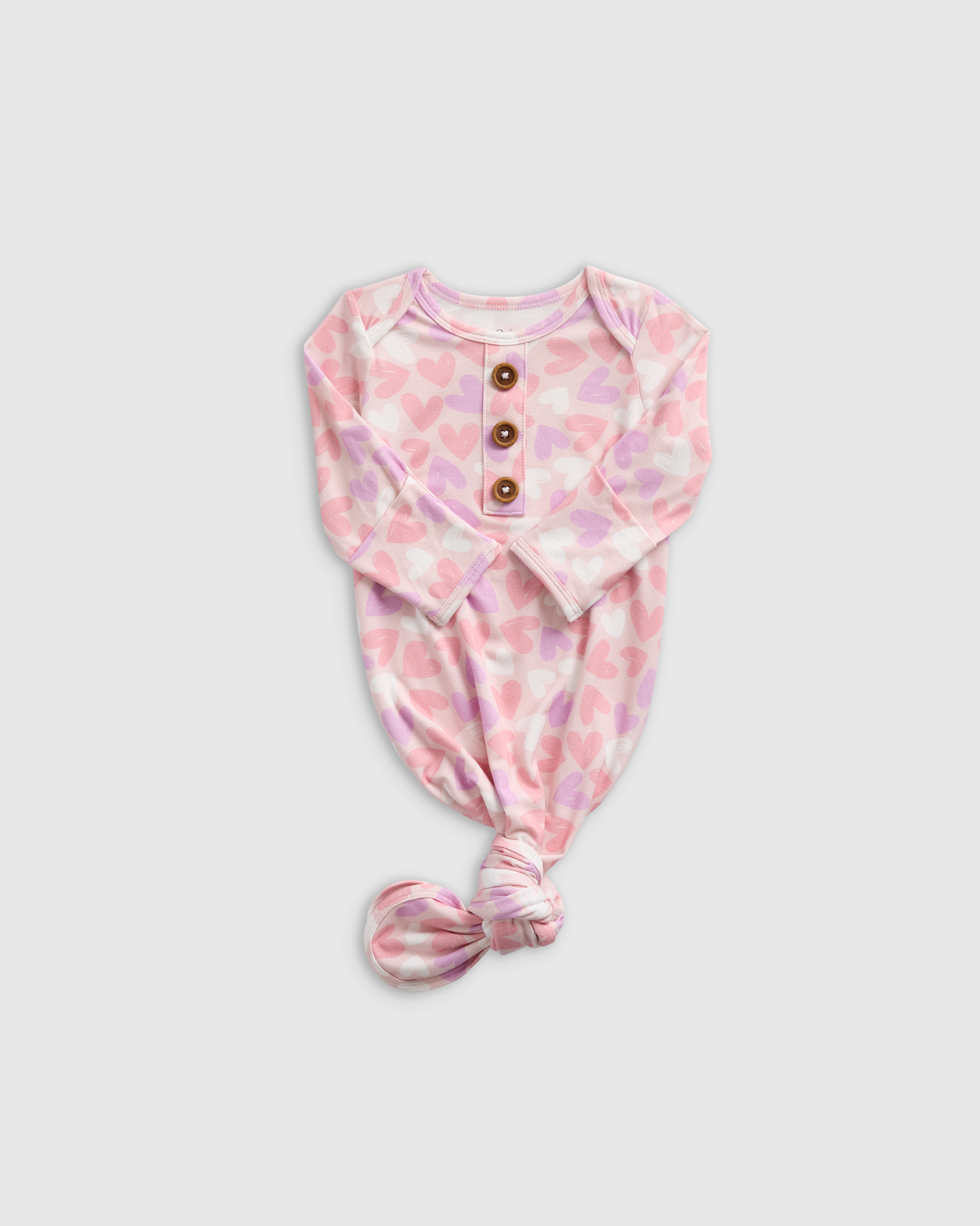 Bamboo Gown, Hat & Swaddle Layette Bundle - thumbnail 2