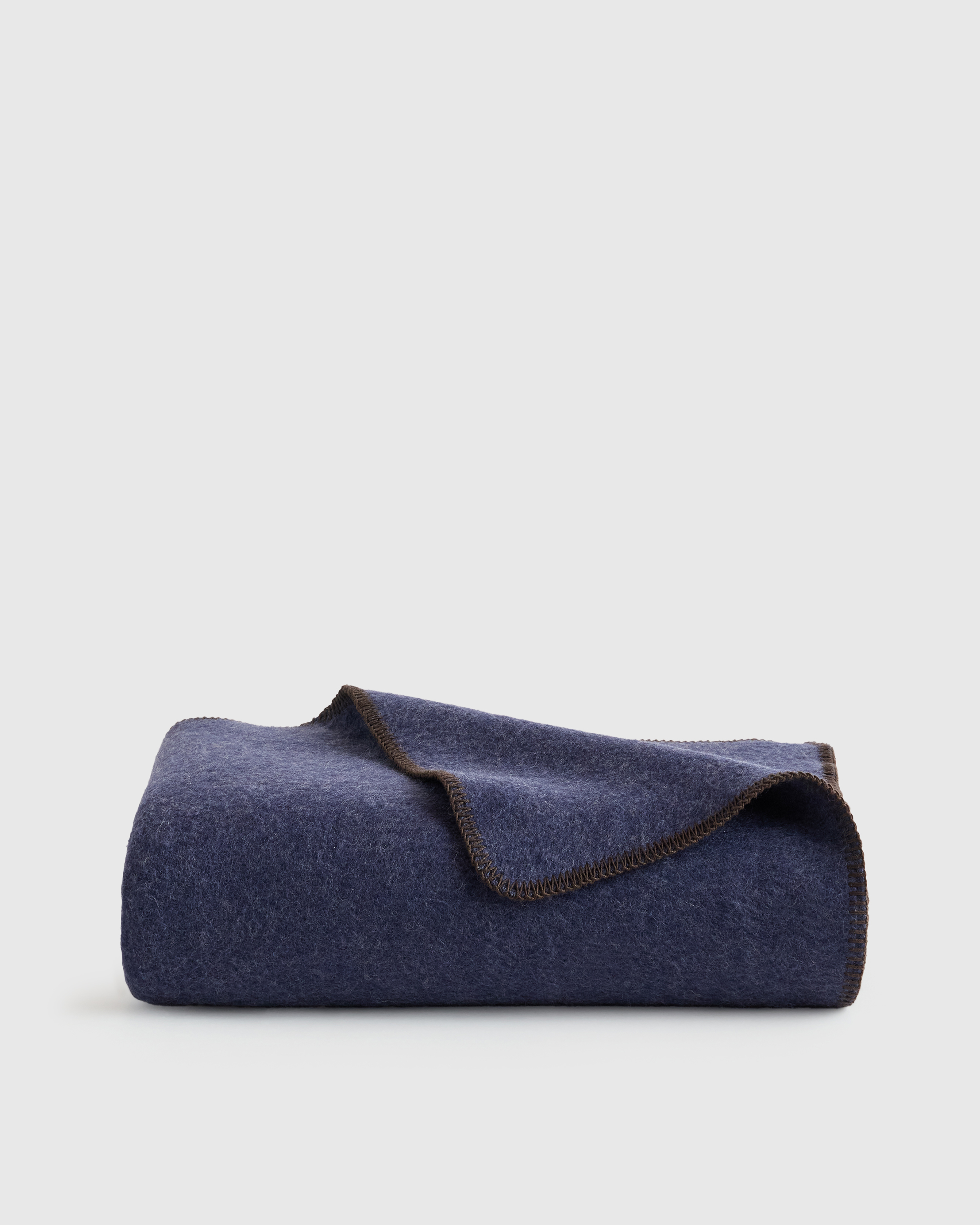 Everyday Wool Whipstitch Throw by Quince