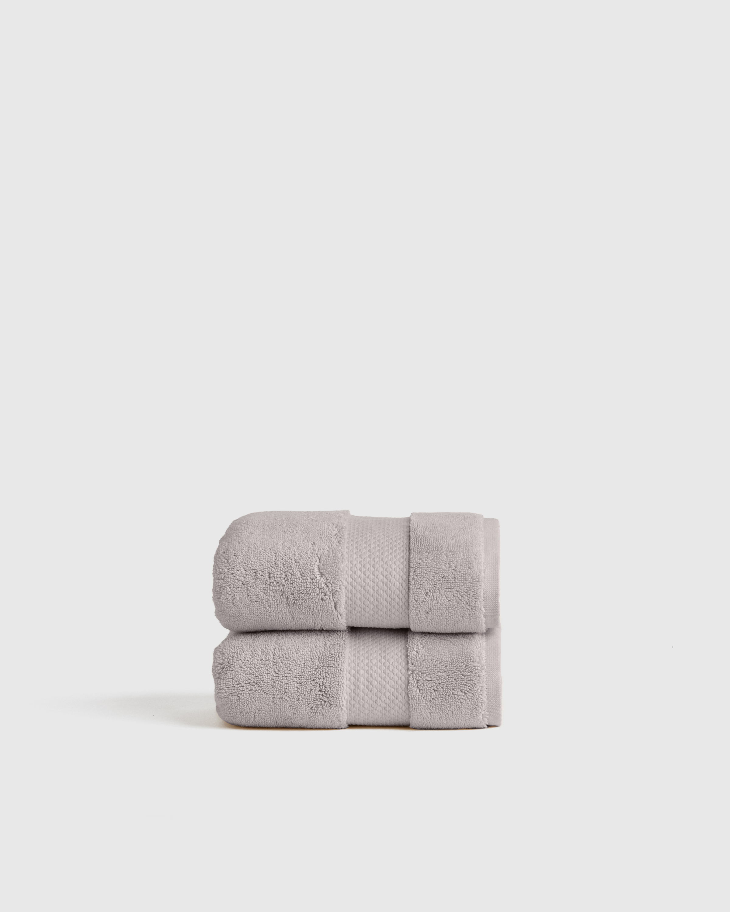 Quince Turkish Ultra Plush Hand Towel (Set of 2) in Grey