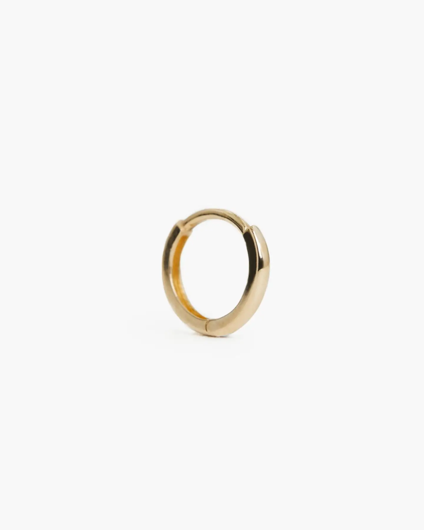 Pair With - 14k Gold Solo Mini Hoop - Yellow Gold