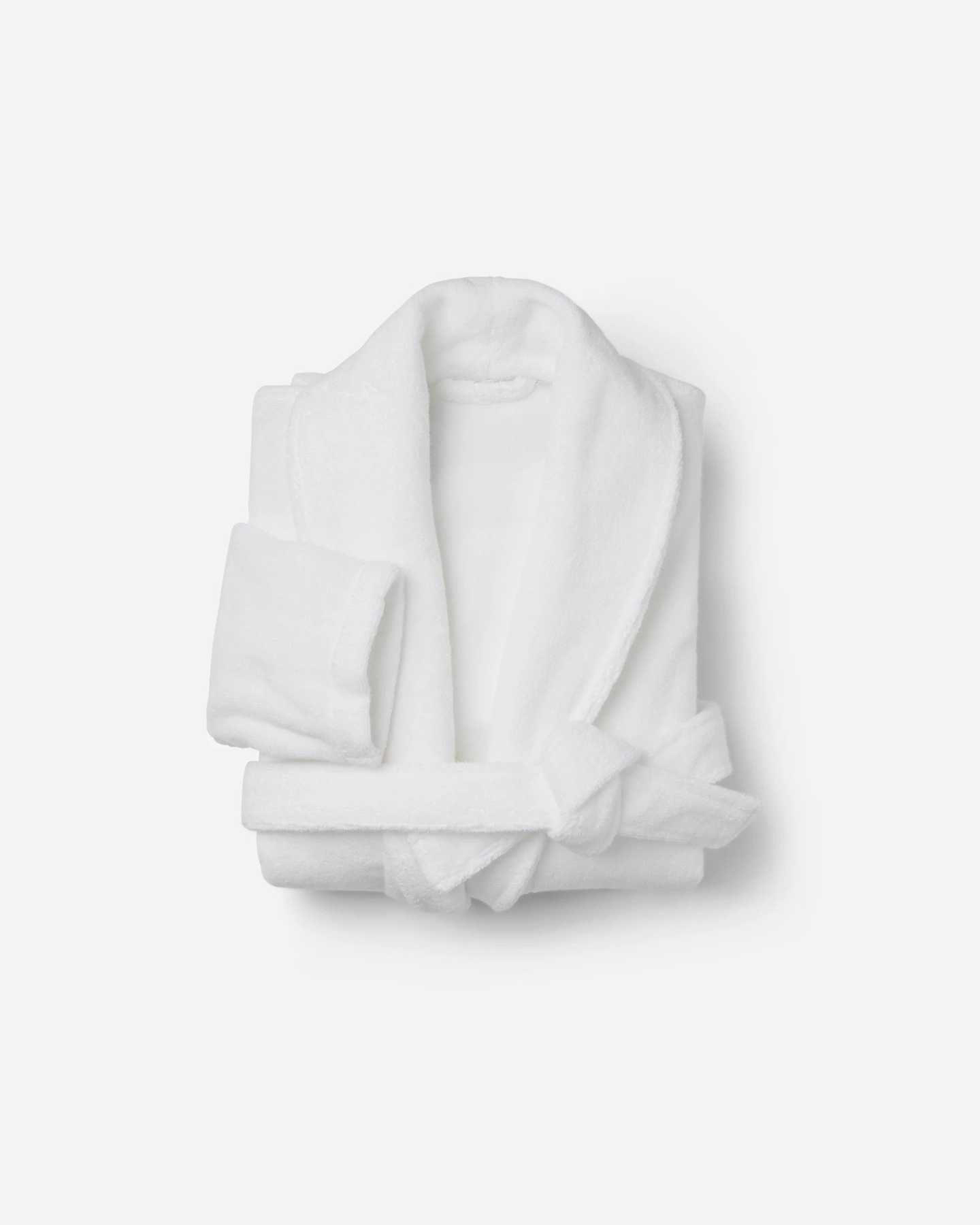 Pair With - Luxe Turkish Cotton Bath Robe - White